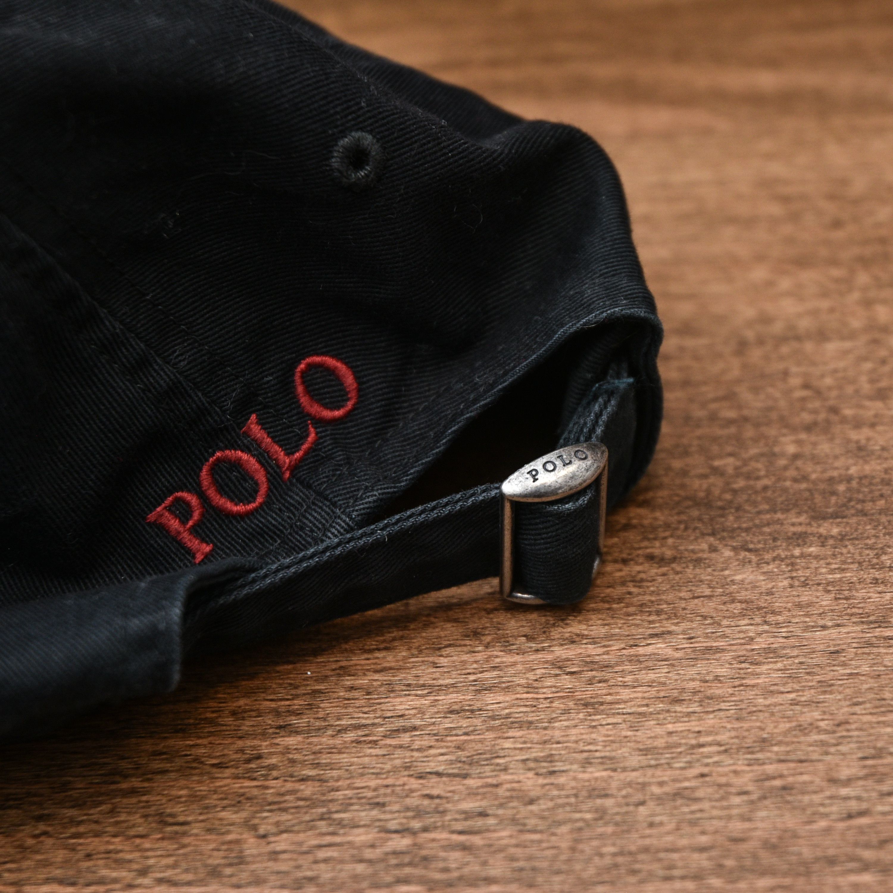 Polo Ralph Lauren Vintage Polo Ralph Lauren Cap Hat Black One Size Size ONE SIZE - 8 Thumbnail