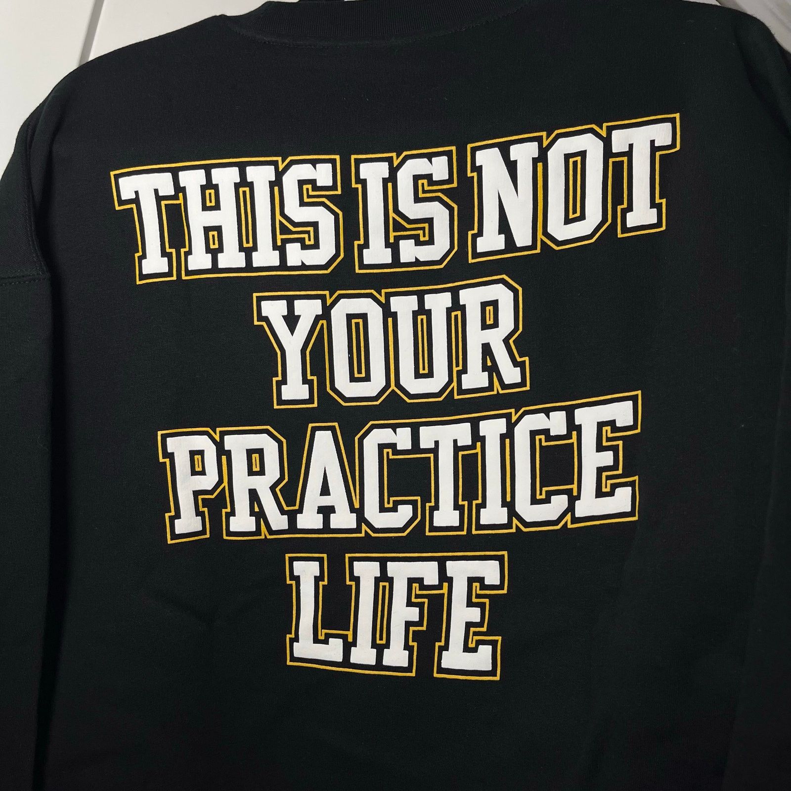 Ben Baller Ben Baller “Not your practice life” sweatshirt • size XL Size US XL / EU 56 / 4 - 3 Thumbnail