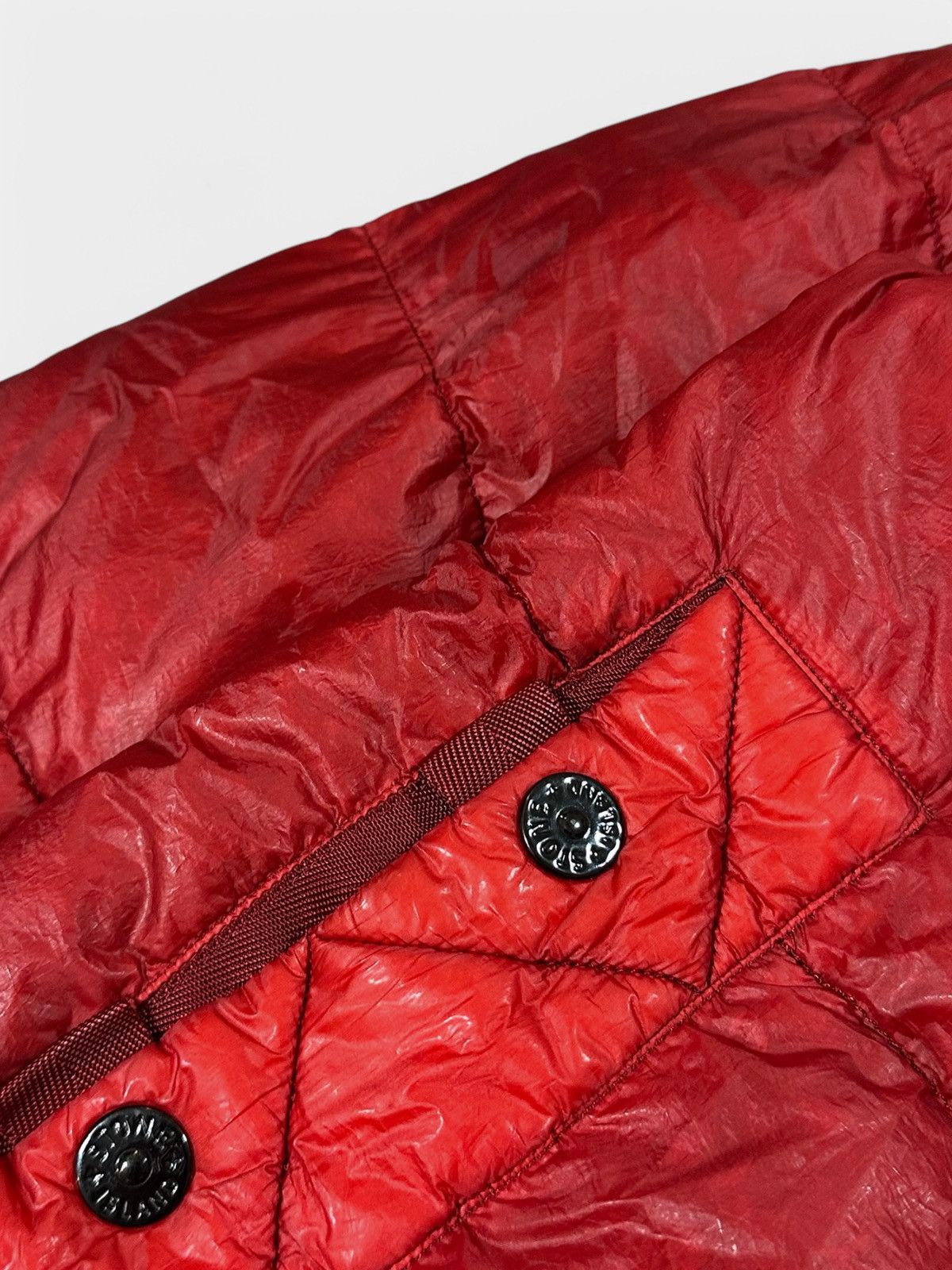 Stone Island Stone Island - AW11 Red Puffer / Down Jacket Size US L / EU 52-54 / 3 - 6 Thumbnail