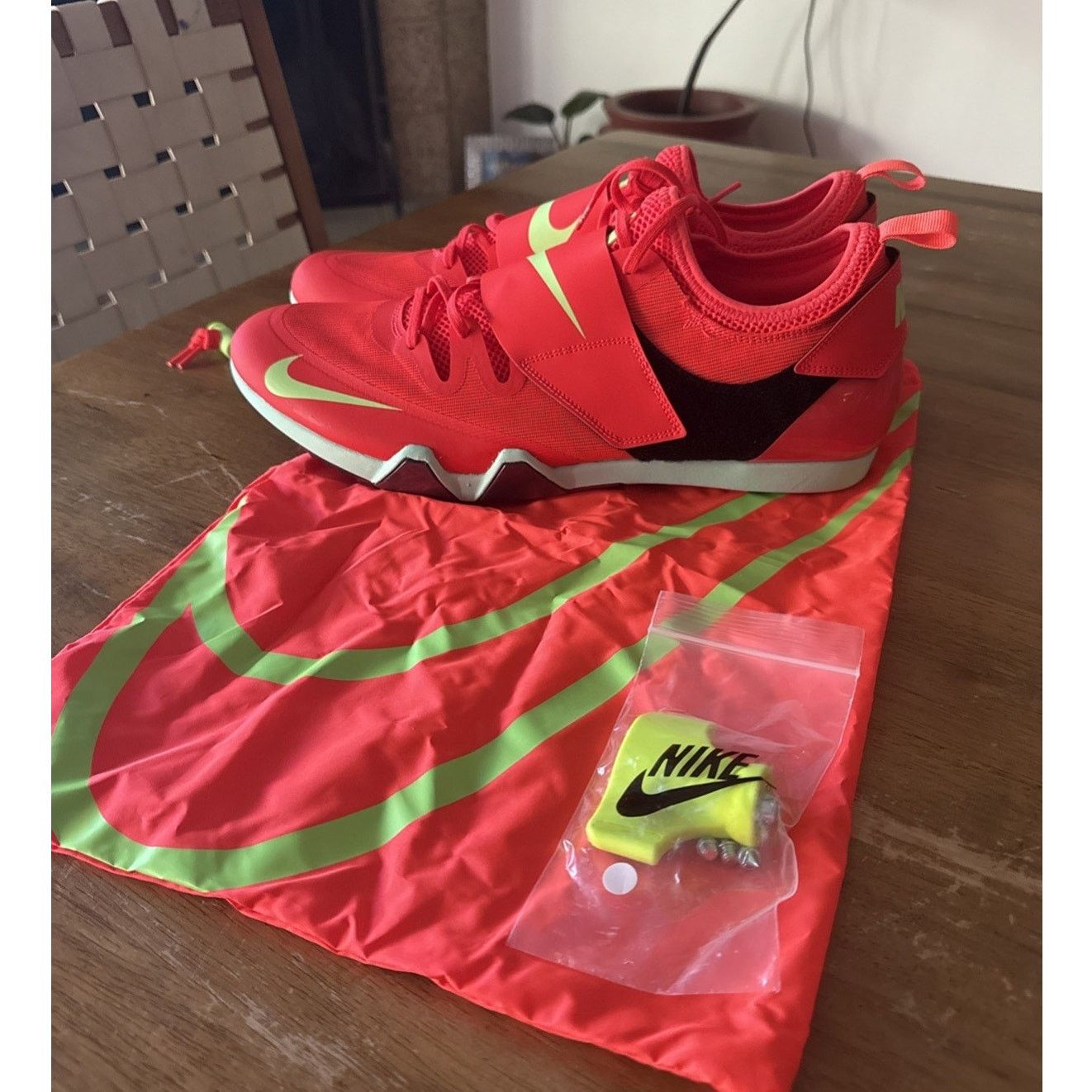 Nike Nike Zoom Pole Vault Elite Track Shoes Mens Size 13 New Size US 13 / EU 46 - 1 Thumbnail