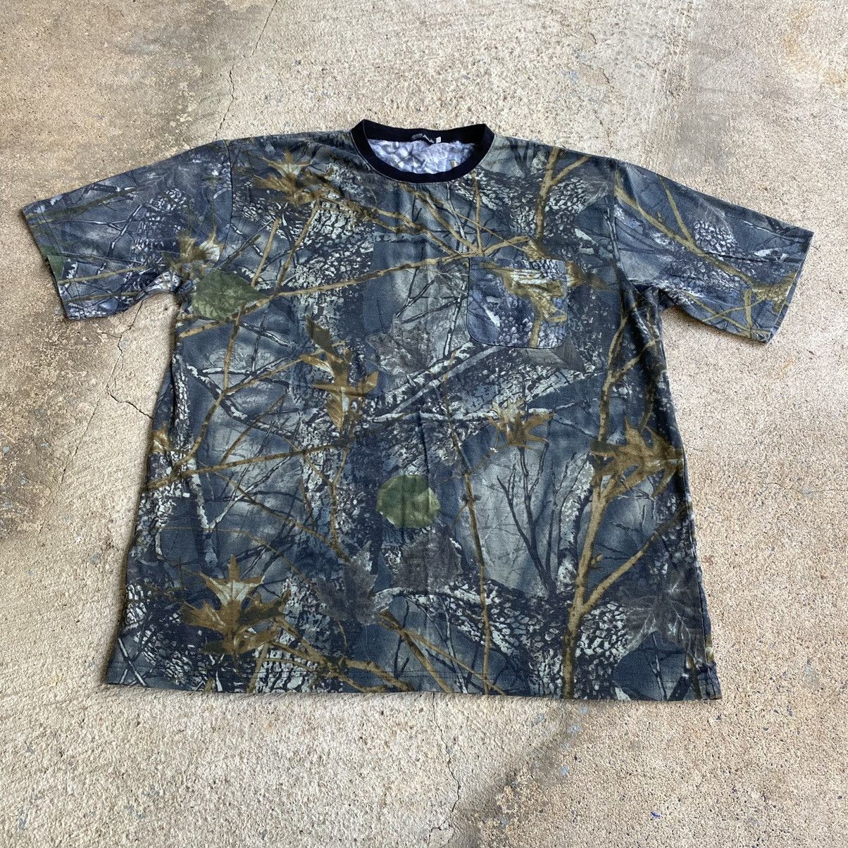 Realtree × Vintage Vintage Y2K Realtree Style Camo Shirt Size US XL / EU 56 / 4 - 2 Thumbnail