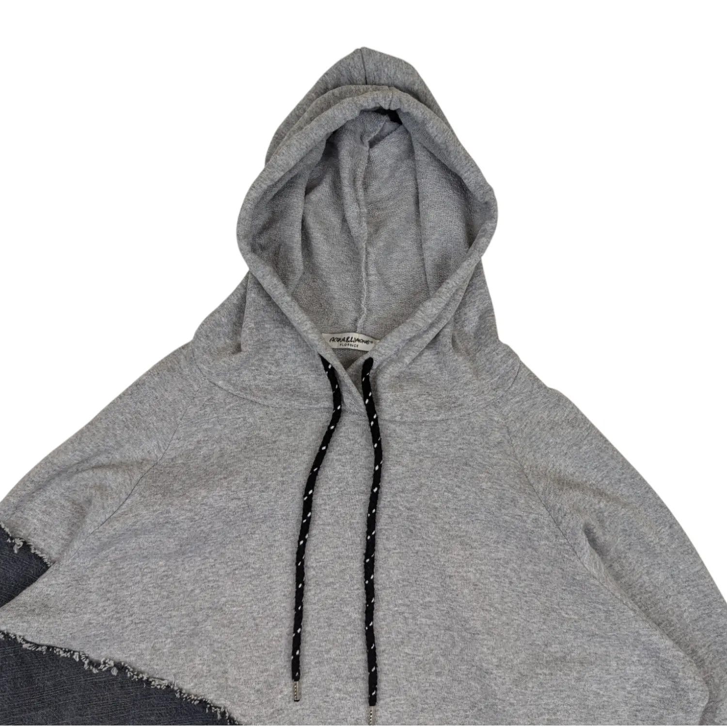 Japanese Brand ACQUA & LIMONE Italy Custom Denim Jeans Hoodie Sweatshirt Size US XL / EU 56 / 4 - 5 Thumbnail