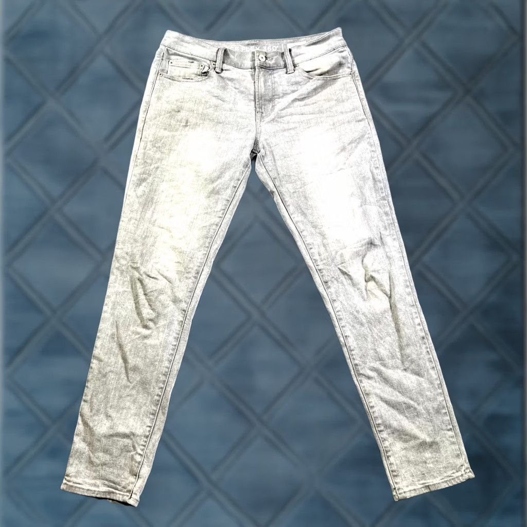 Vintage Arizona Jeans Mens 30x30 Gray Denim Cotton Skinny Leg Outdoor Size US 30 / EU 46 - 1 Thumbnail
