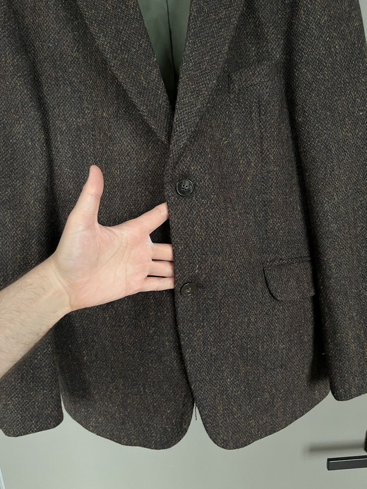 Harris Tweed WELLINGTON OF BILMORE HARRIS TWEED SAKKO ''LONDON'' BLAZER Size US L / EU 52-54 / 3 - 9 Thumbnail