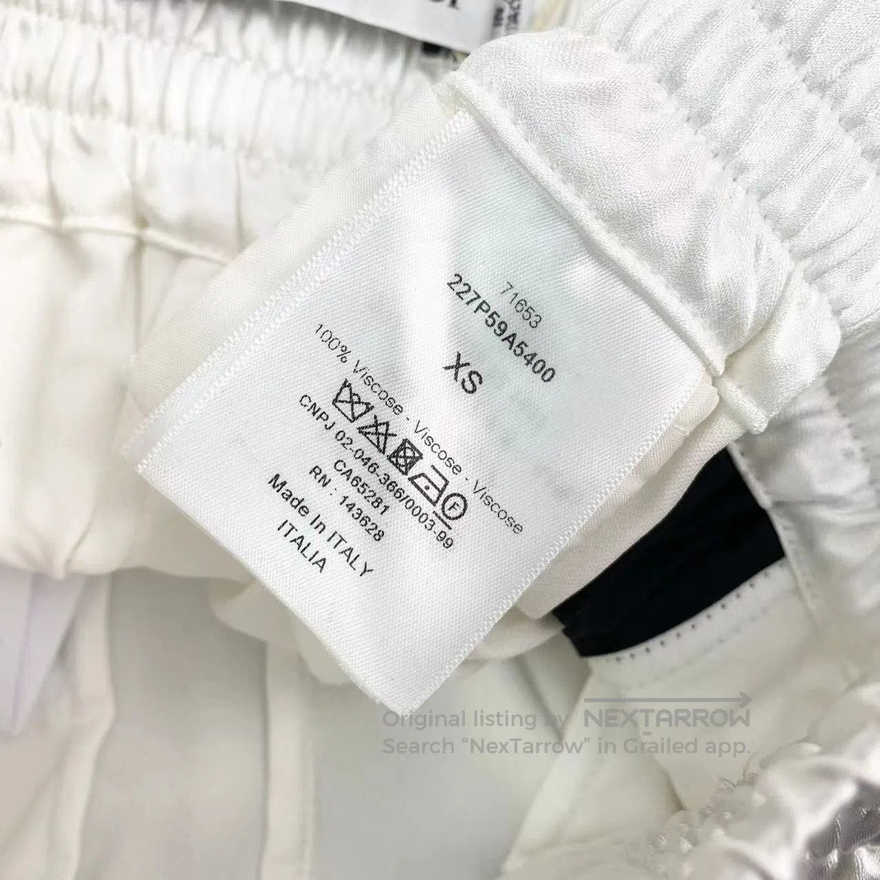 Dior Dior Size XS vibe satin black and white contrasting shorts| Size 42" / US 20 - 6 Thumbnail