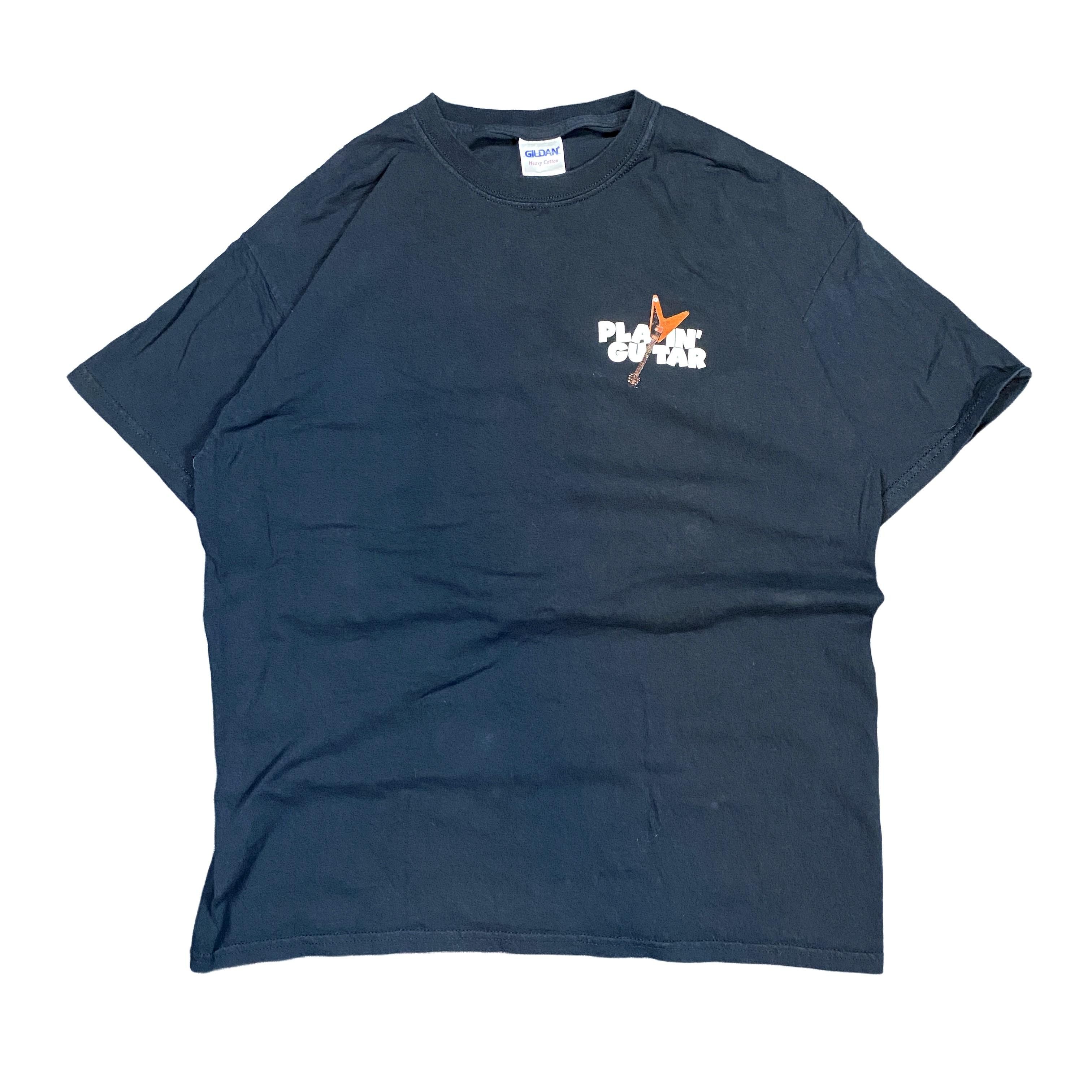 Vintage Vintage 2008 Playin' Guitar Black Tee T-Shirt L Size US L / EU 52-54 / 3 - 2 Thumbnail