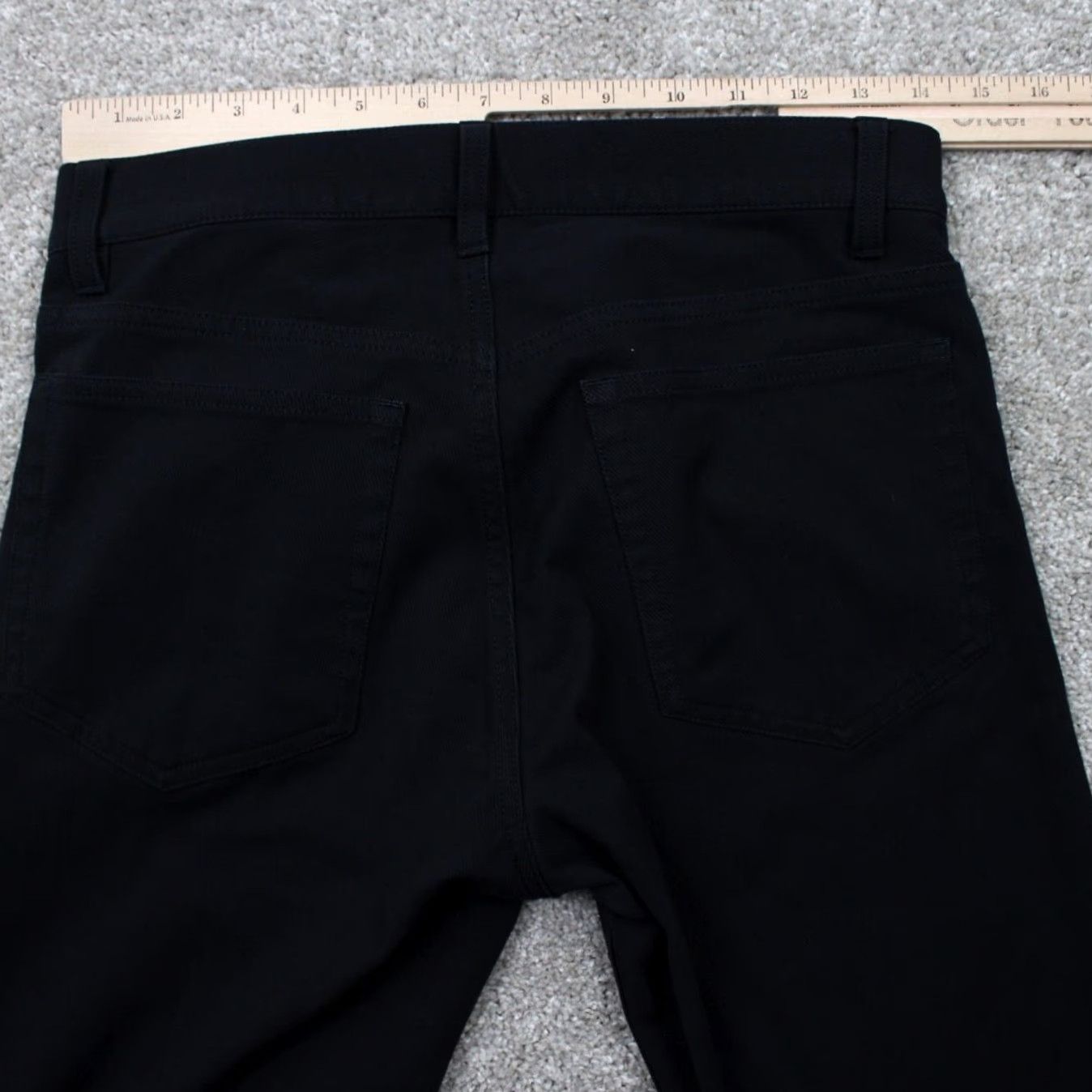 Theory Theory Neoteric Twill Pants Men 28 Black Cotton/Nylon Stretch w/28" inseam Size US 28 / EU 44 - 7 Thumbnail