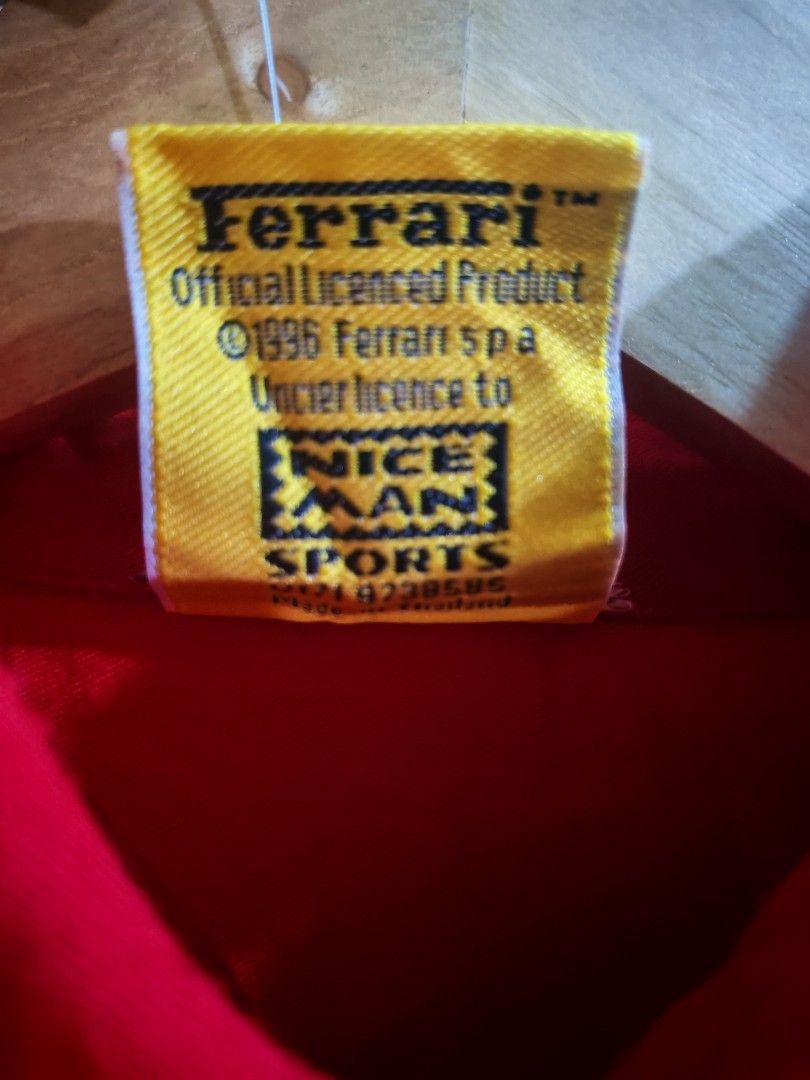 Ferrari Vintage 1996 Ferrari Schumacher F1 Marlboro Button Shirt Size US M / EU 48-50 / 2 - 10 Thumbnail
