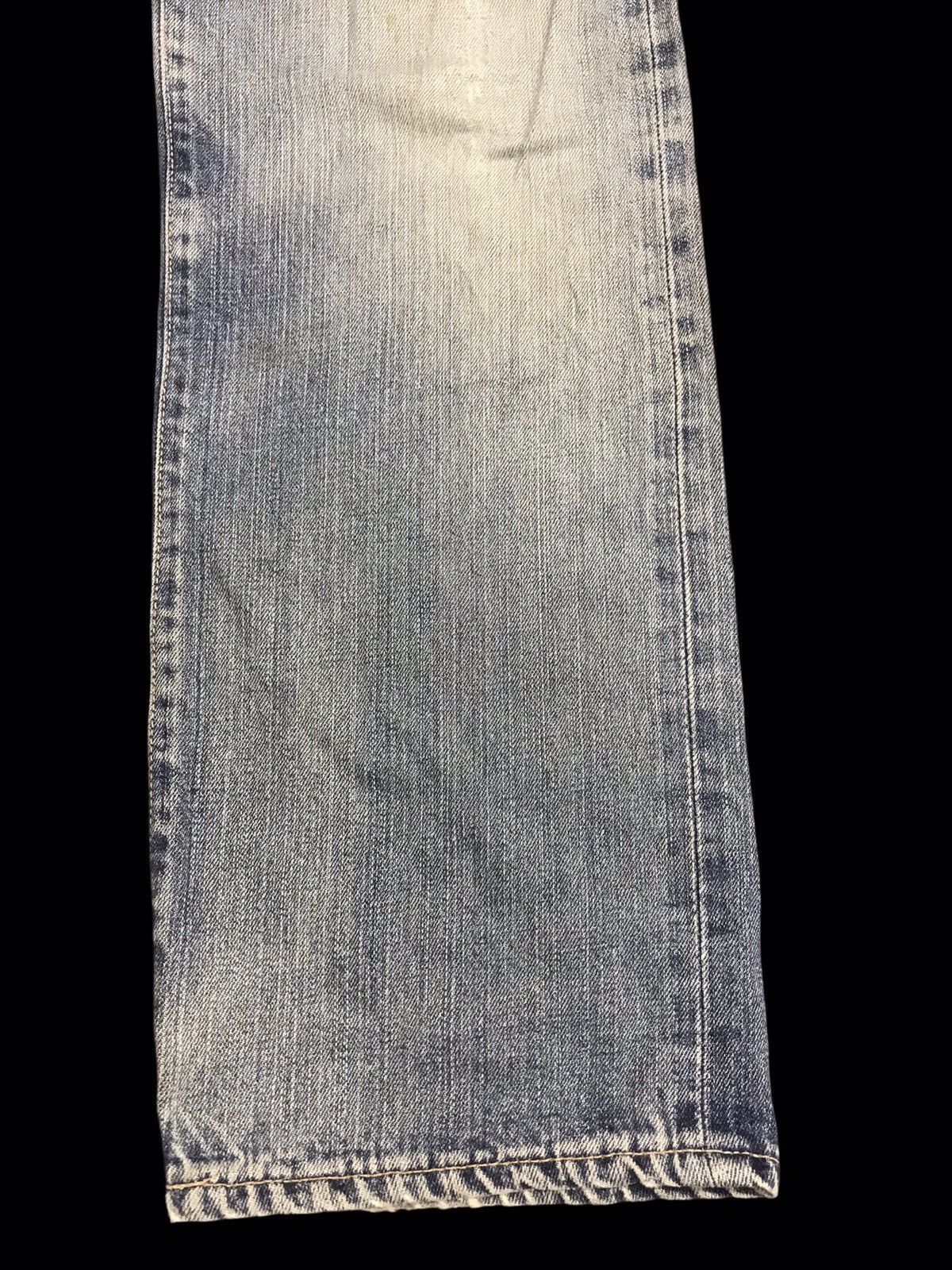 Edwin 💥THRASHED💥EDWIN Low Rize Selvedge Heavy Distrssed Denim F30 Size US 32 / EU 48 - 6 Thumbnail
