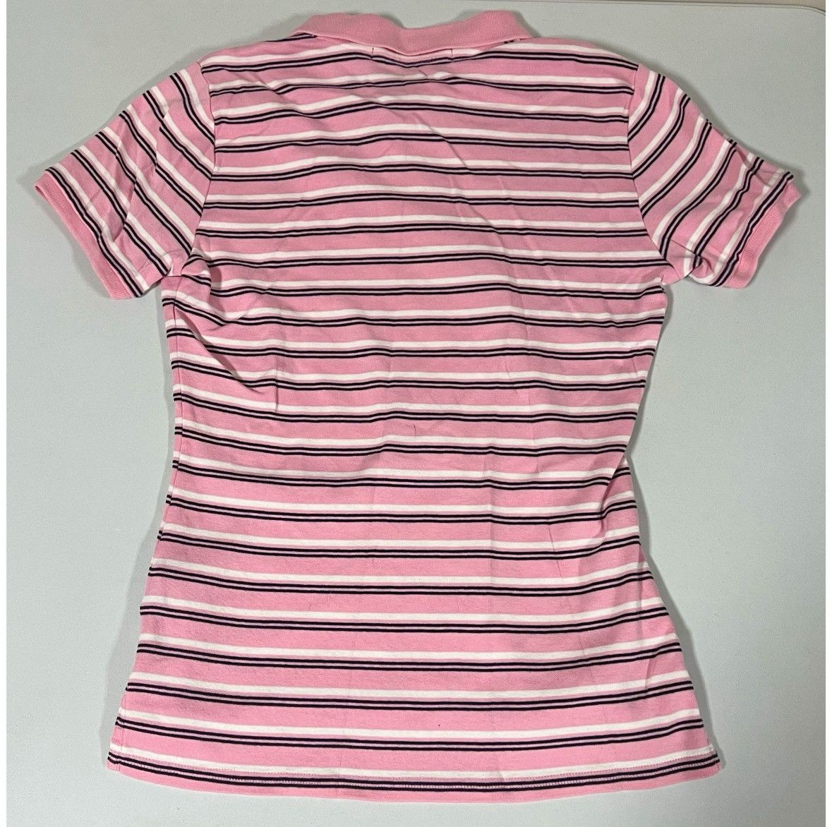 Ralph Lauren Ralph Lauren Pink Striped Collared Polo Shirt Top Size L 🎀✨ Size US L / EU 52-54 / 3 - 4 Thumbnail