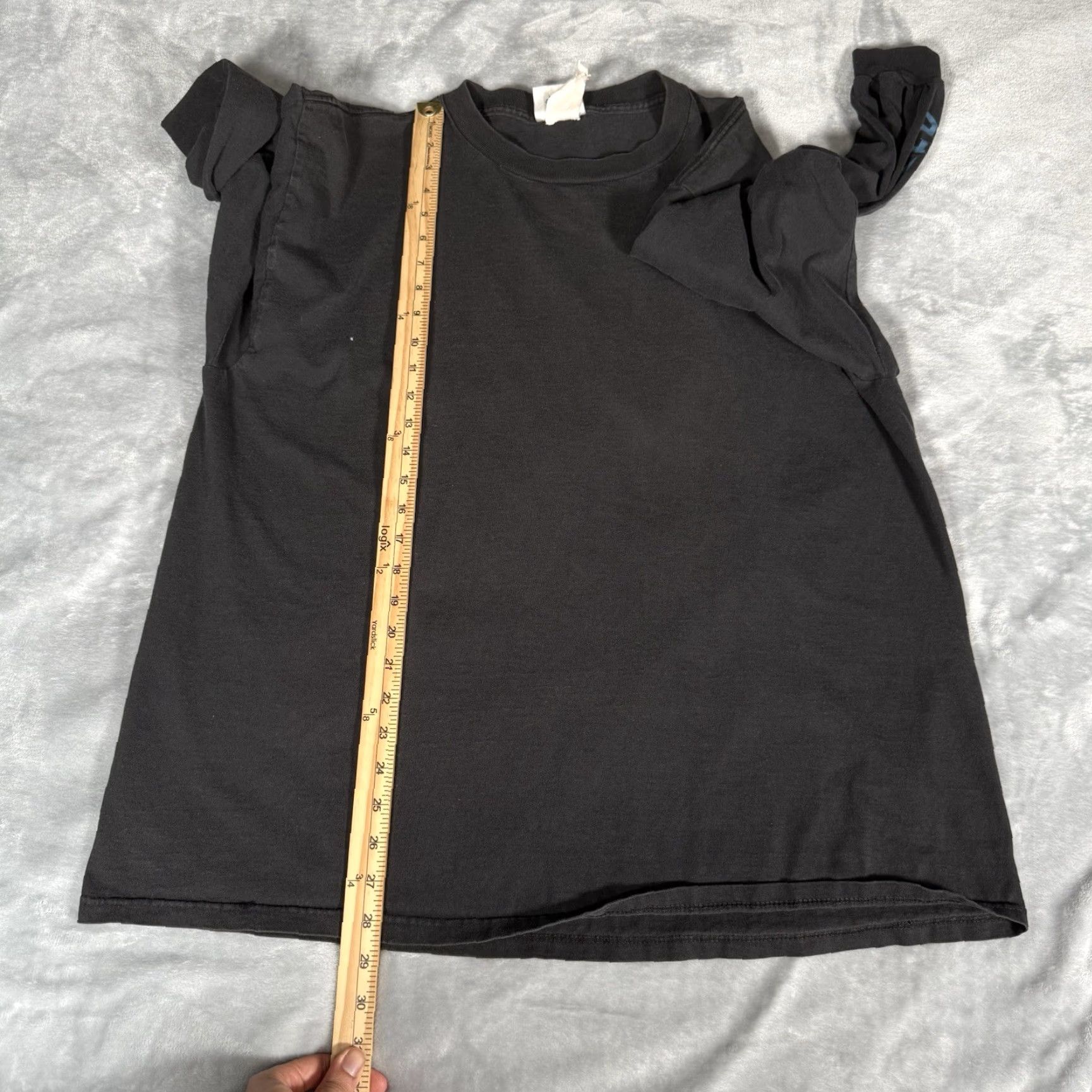 Vintage VINTAGE Rock N Roller Coaster T Shirt Mens 2XL Slim Fit Faded Black Y2K Size US XXL / EU 58 / 5 - 7 Thumbnail