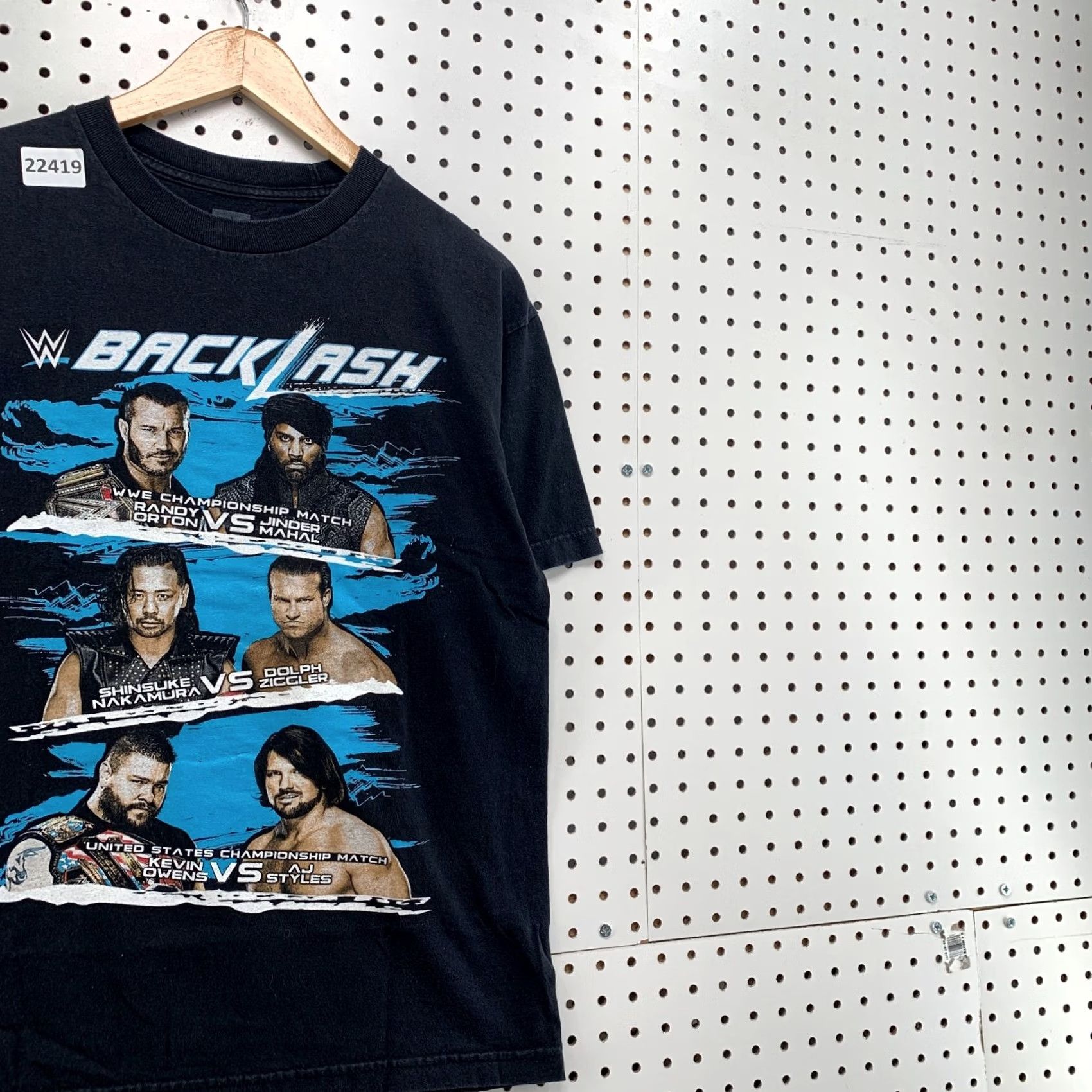 Vintage WWE Shirt Back Lash I WAS THERE WWF WCW Short SLeeve Adult Medium Black Size US M / EU 48-50 / 2 - 4 Thumbnail