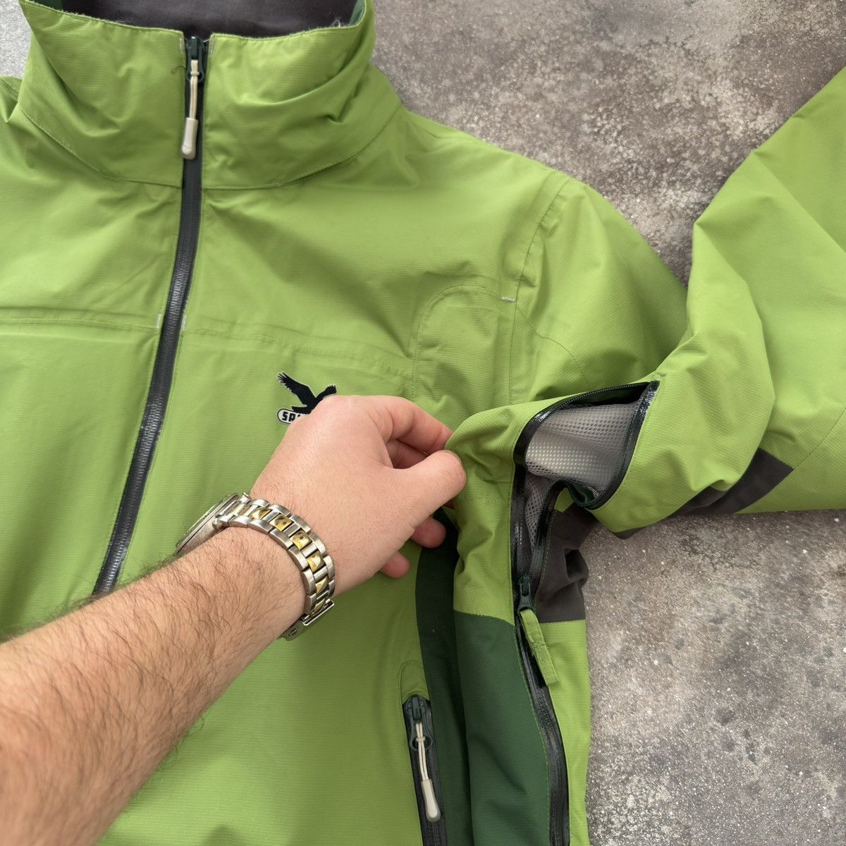 SALEWA Salewa Vintage Outdoor Jacket Size US L / EU 52-54 / 3 - 8 Thumbnail