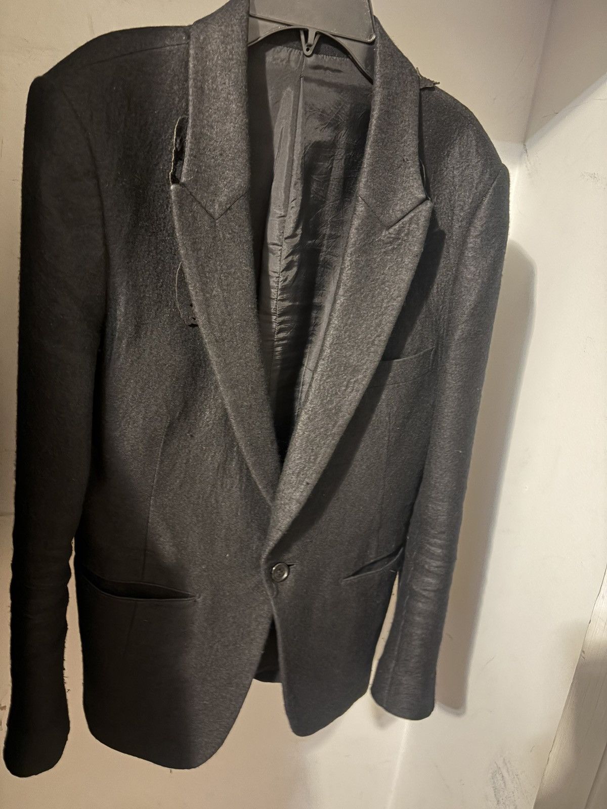 Undercover Undercover AW2005 Arts n Crafts Laser Cut Skull Blazer Size US S / EU 44-46 / 1 - 2 Thumbnail