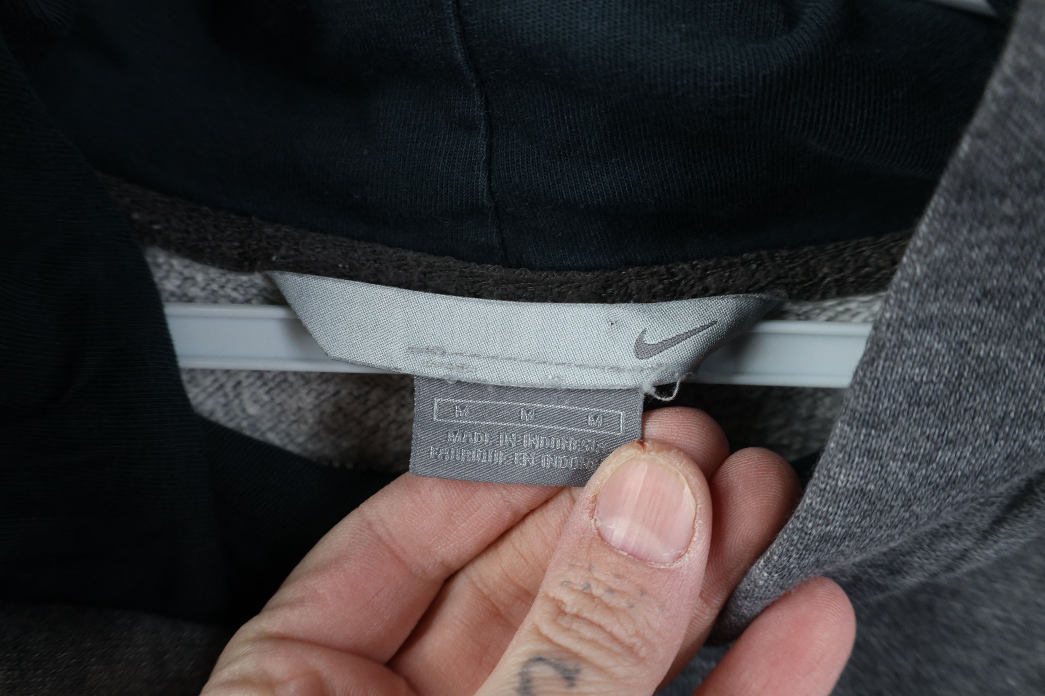 Nike Vintage Y2K Nike Travis Scott Mini Swoosh Hoodie Sweatshirt Size US M / EU 48-50 / 2 - 10 Thumbnail
