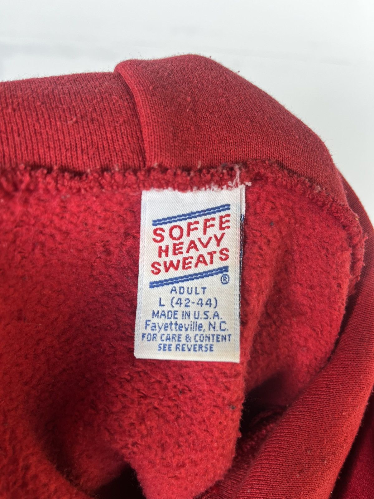 Soffe Vintage 90s Stanford Hoodie Size US L / EU 52-54 / 3 - 6 Thumbnail