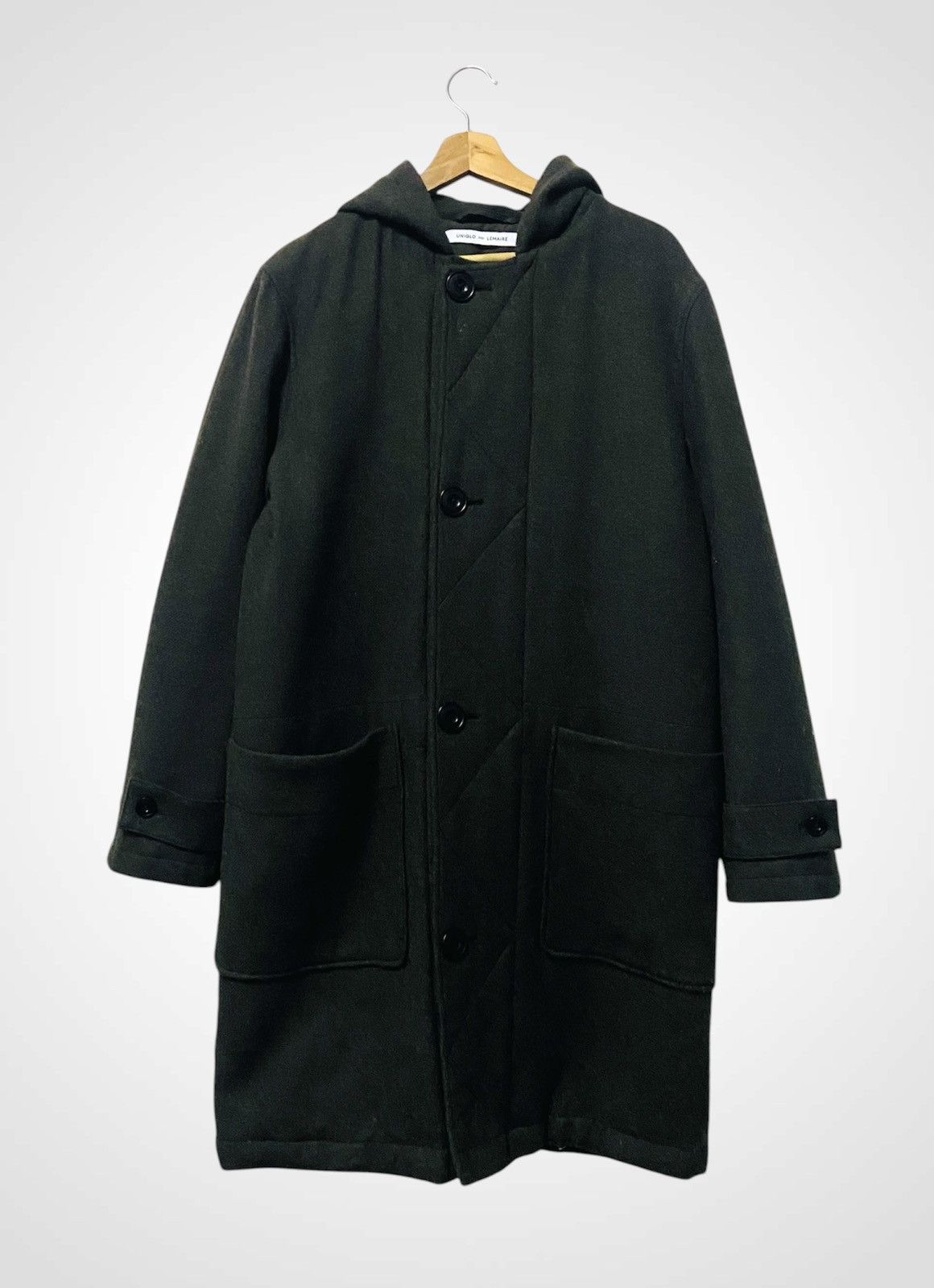 Lemaire × Uniqlo Uniqlo X Lemaire Hoodie Wool Jacket Size US L / EU 52-54 / 3 - 2 Thumbnail