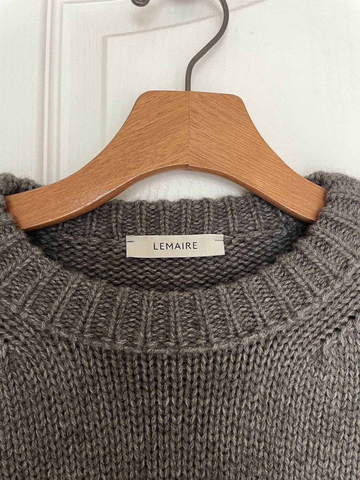 Lemaire RARE GRAIL Lemaire Italian grey boxy sweater Size US M / EU 48-50 / 2 - 2 Thumbnail