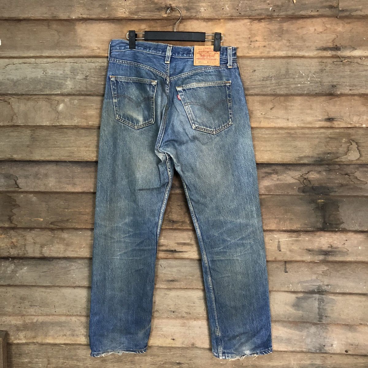 Levi's Levis Stauss & Co 501 Distressed Denim Pants #7325 Size US 32 / EU 48 - 11 Thumbnail
