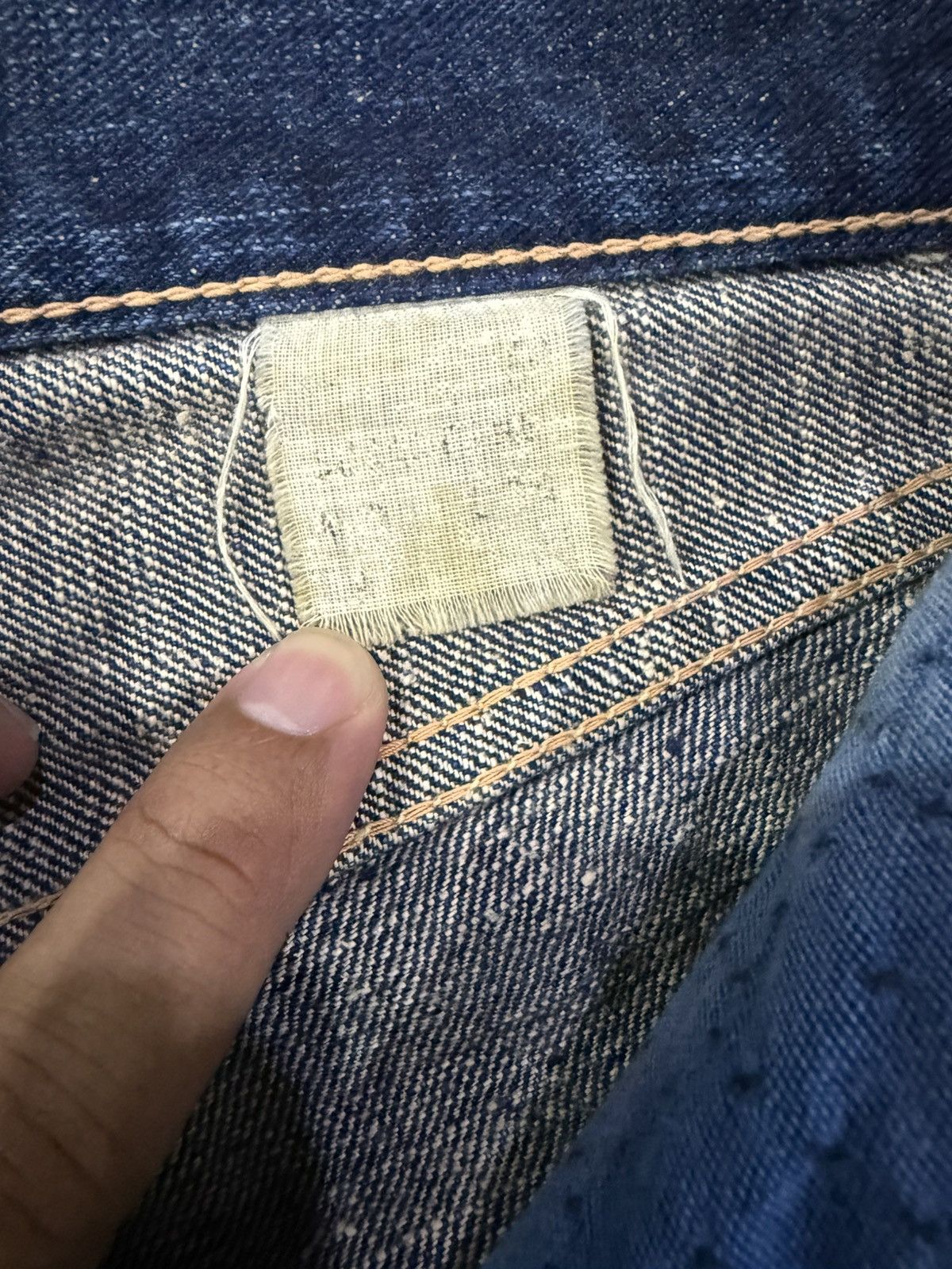 Sugar Cane vintage sugar cane distressed denim jeans Size US 32 / EU 48 - 6 Thumbnail