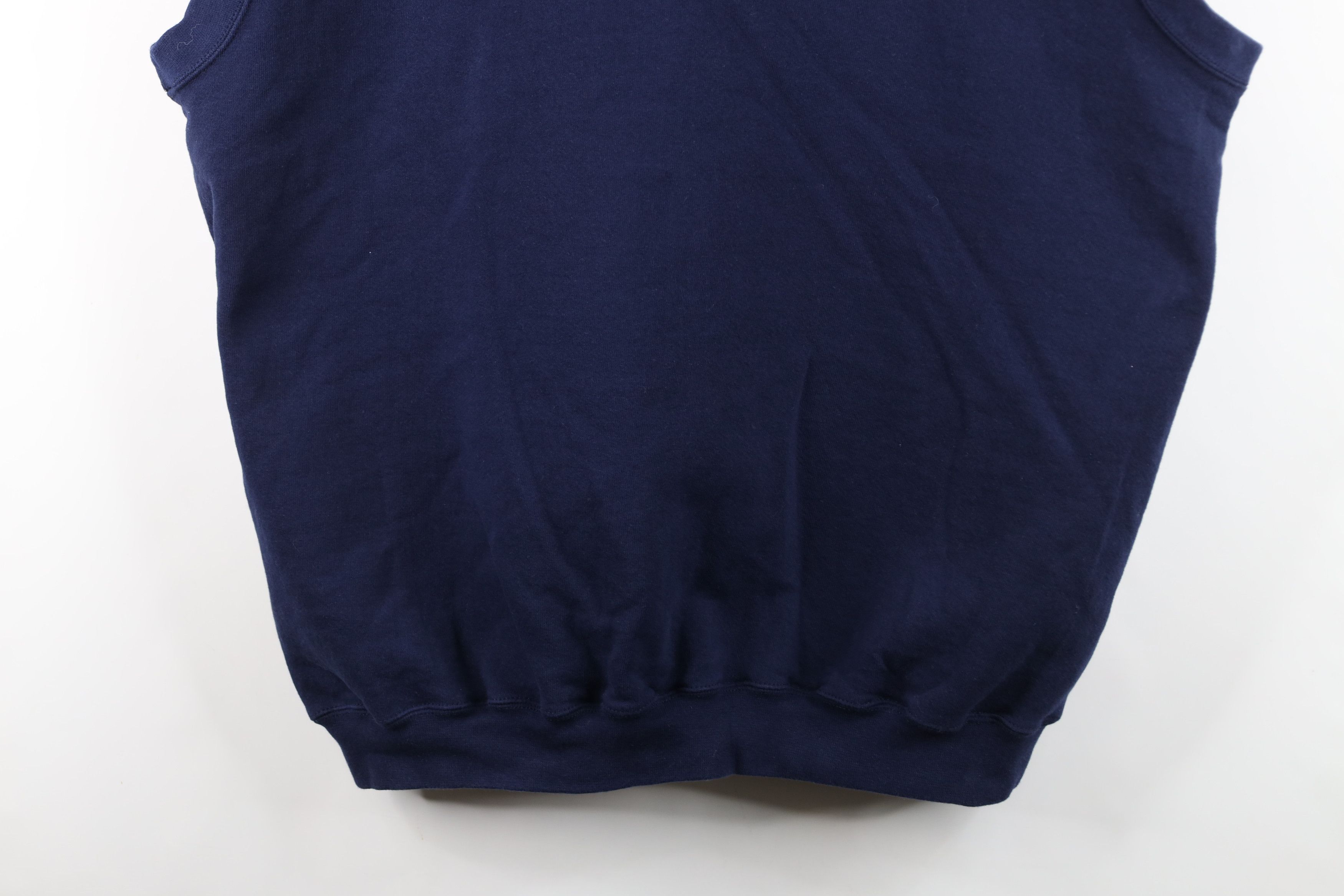 Reebok Vintage 90s Reebok Spell V-Neck Sweatshirt Vest Blue USA Size US XXL / EU 58 / 5 - 3 Thumbnail