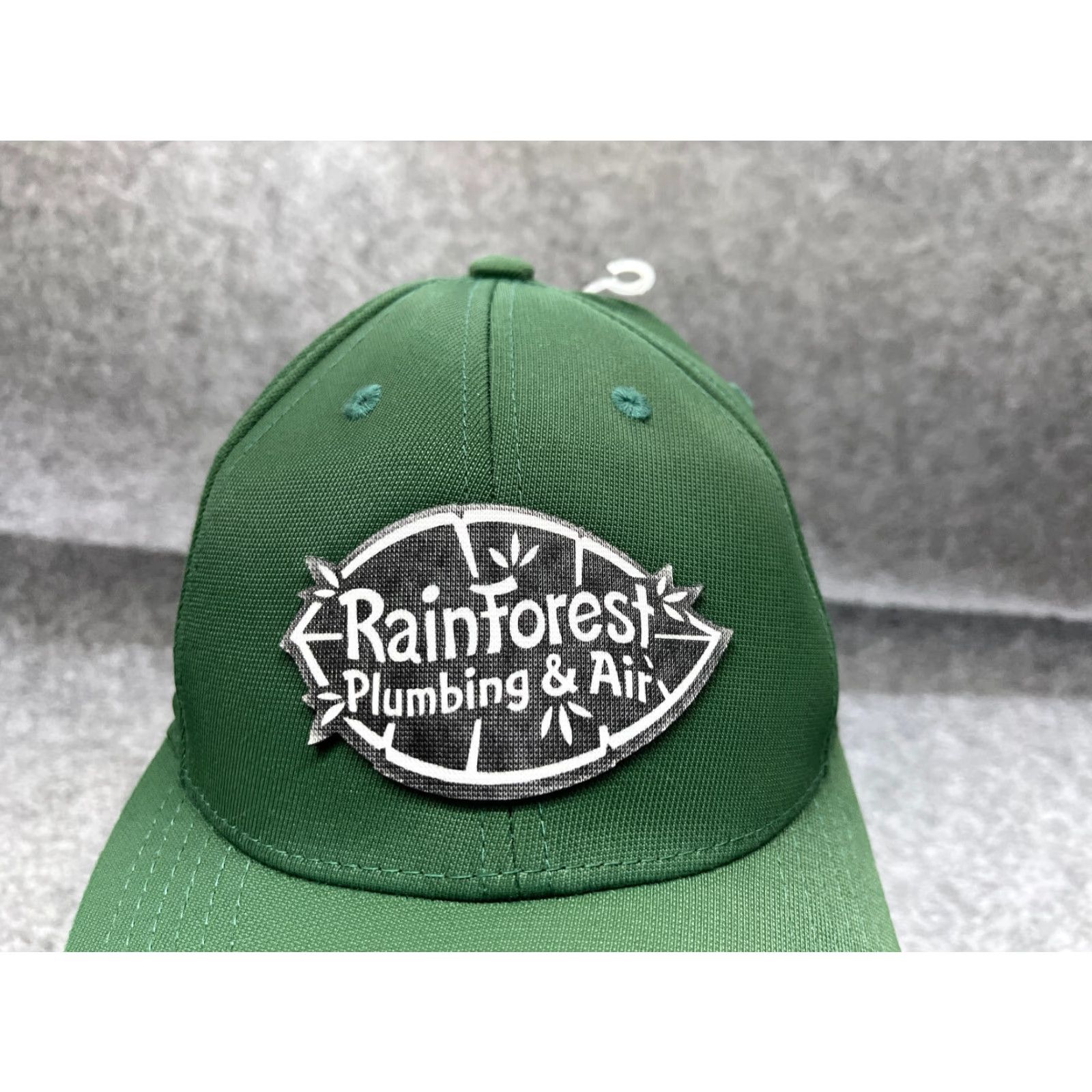 Vintage Sport-Tek Green Strap Back Hat Cap Baseball Unisex One Size Nylon Cotton Outdoor Plumber Activewear Size ONE SIZE - 2 Thumbnail