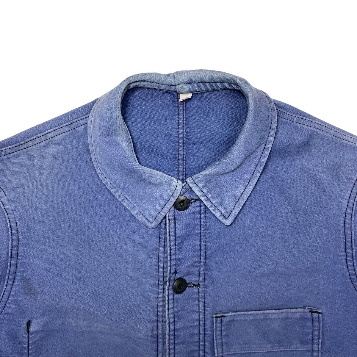 Vintage 1960s French Moleskin Work Jacket - Medium Size US M / EU 48-50 / 2 - 4 Thumbnail