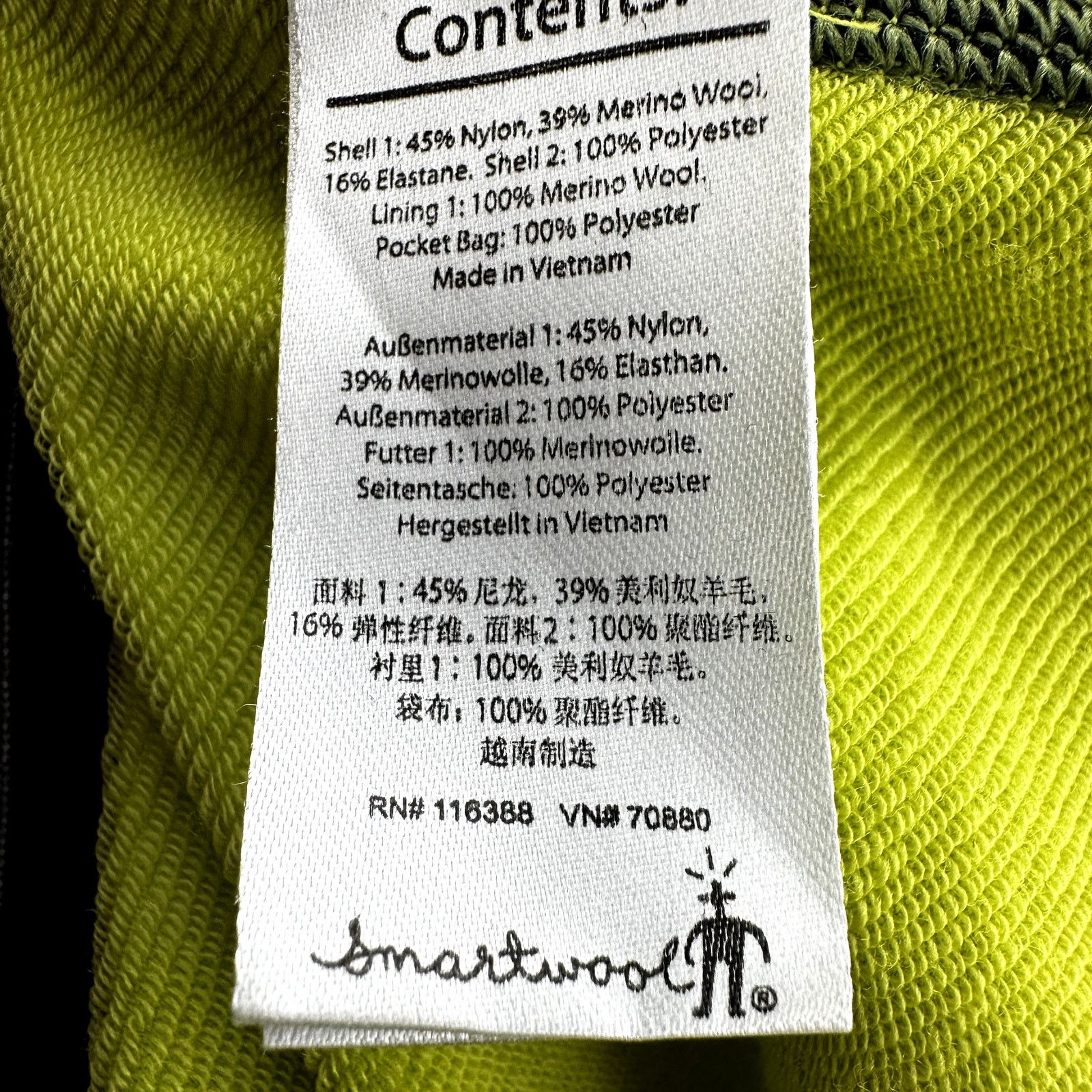 Other SmartWool PhD Run Divide Jacket Zip Up Turtleneck Black XS Size XS / US 0-2 / IT 36-38 - 4 Thumbnail