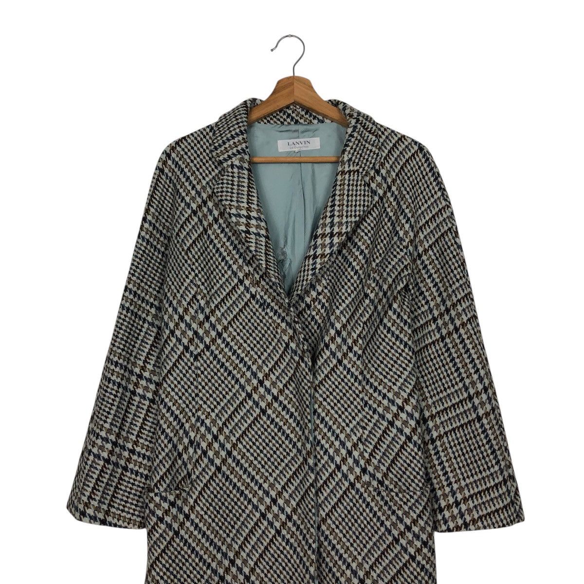 Lanvin 📌Vintage Wool Jacket Herringbone Lanvin La Collection Size US M / EU 48-50 / 2 - 5 Thumbnail