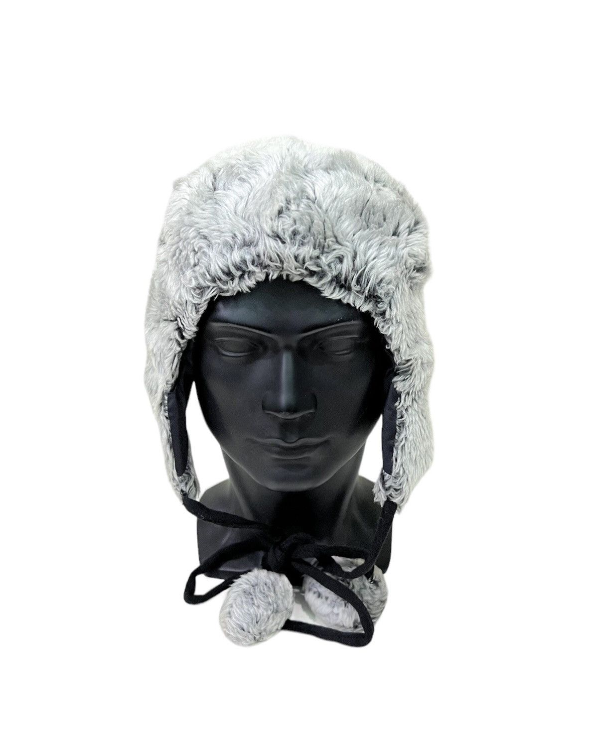 image of Fur Fleece Earflap Beanie Hats in Mix, Men's