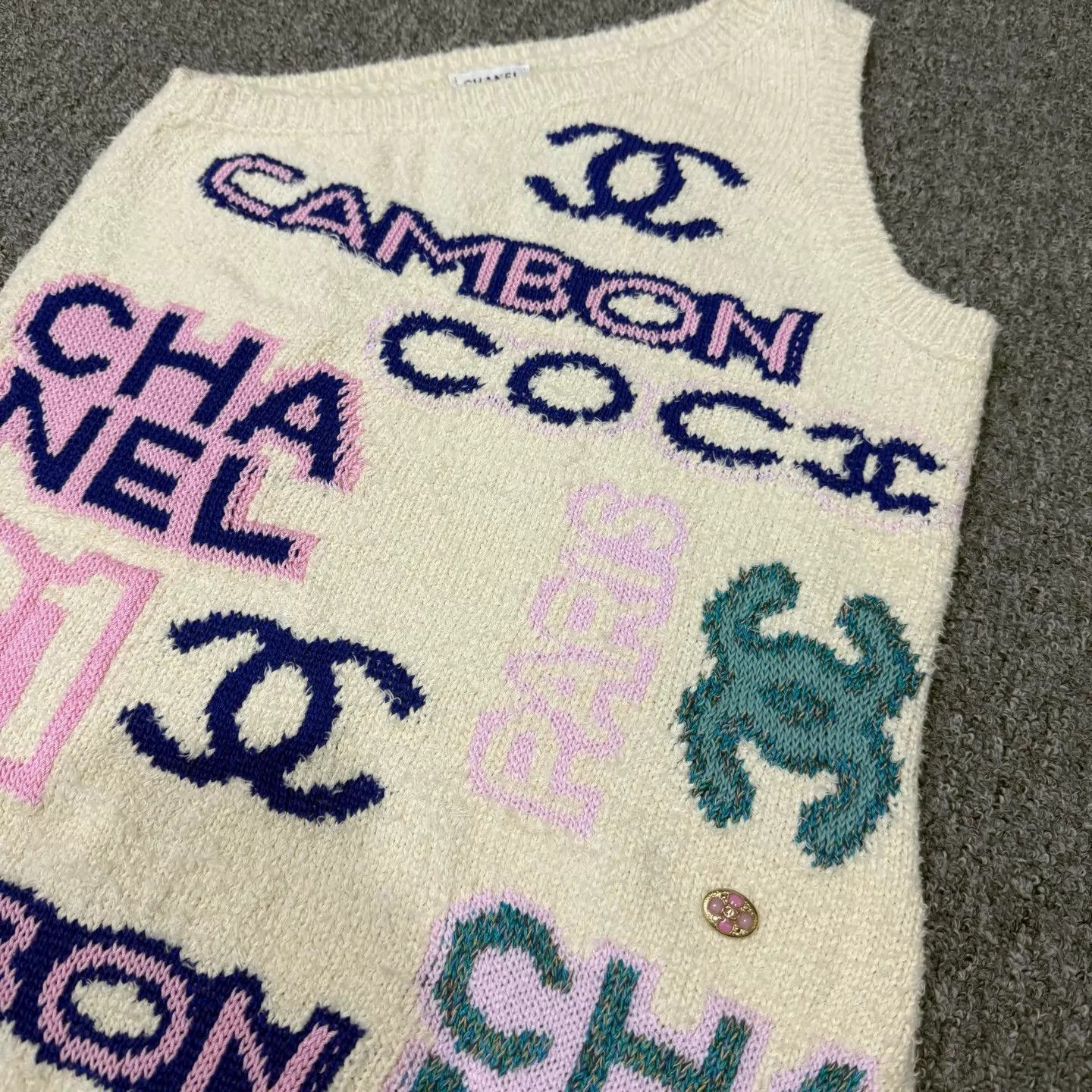 Chanel Chanel Jennie-Inspired Logo Towel Fabric Dress 34 (99 New) Size XS / US 0-2 / IT 36-38 - 3 Thumbnail