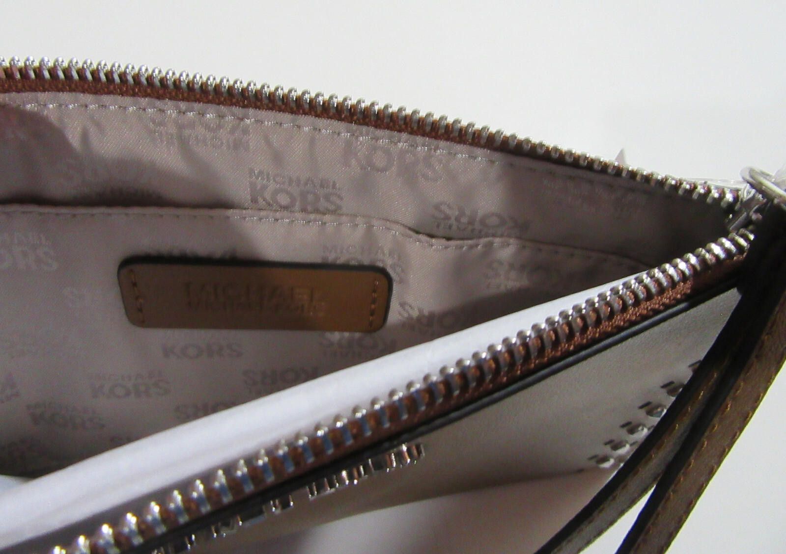 Michael Kors Michael Kors Jet Set Travel Leather Large Zip Clutch Luggage Size ONE SIZE - 4 Thumbnail