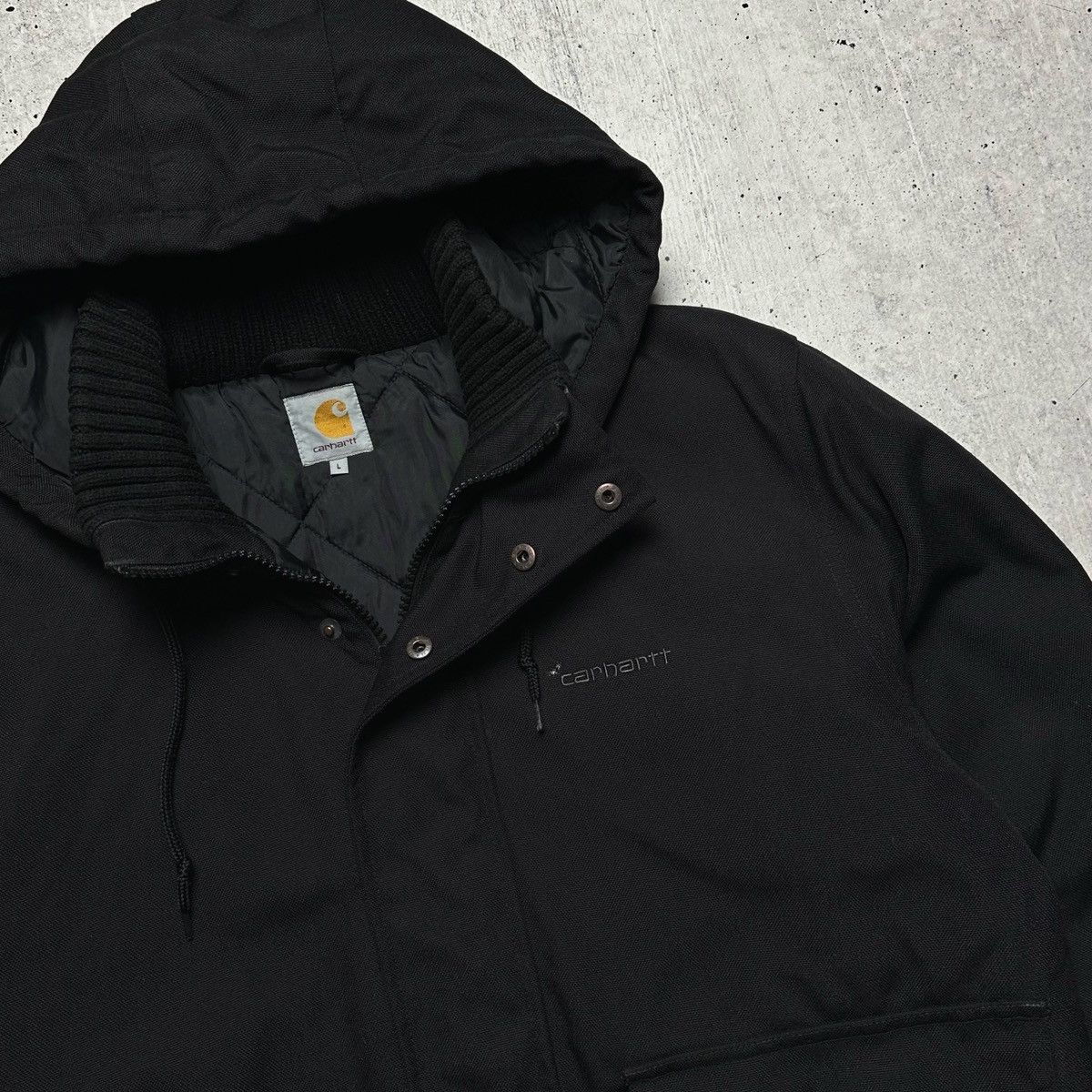 Carhartt × Carhartt Wip Carhartt Ranger Cordura Black Workers Heavy Jacket Size US L / EU 52-54 / 3 - 3 Thumbnail