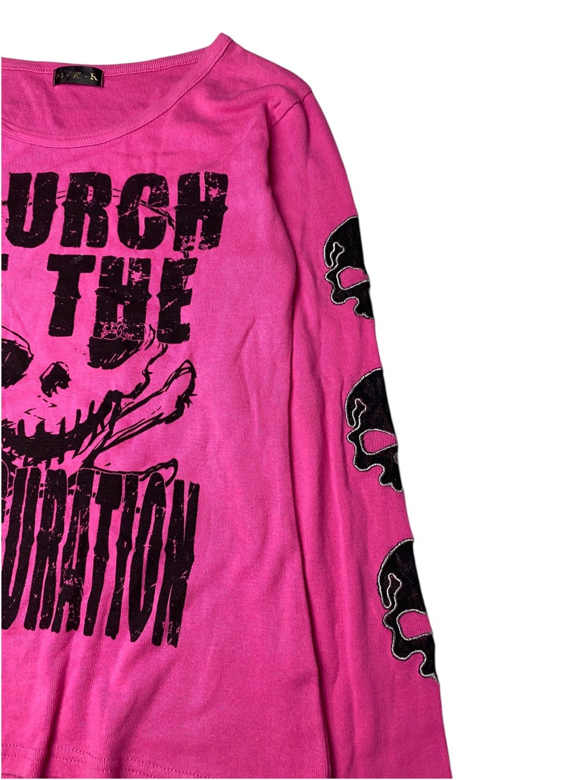 Hysteric Glamour 2000's M.K.R Poem Skull Longsleeve Size US M / EU 48-50 / 2 - 4 Thumbnail