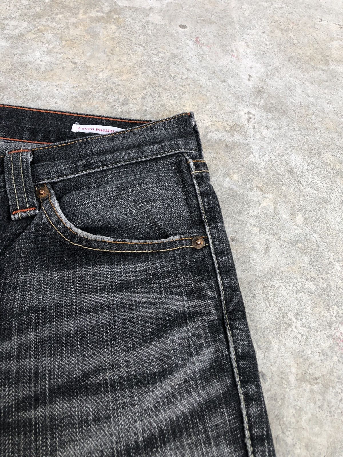 Levi's Y2k Levis 517 Flared Jeans Distressed Jeans Size US 29 - 15 Thumbnail