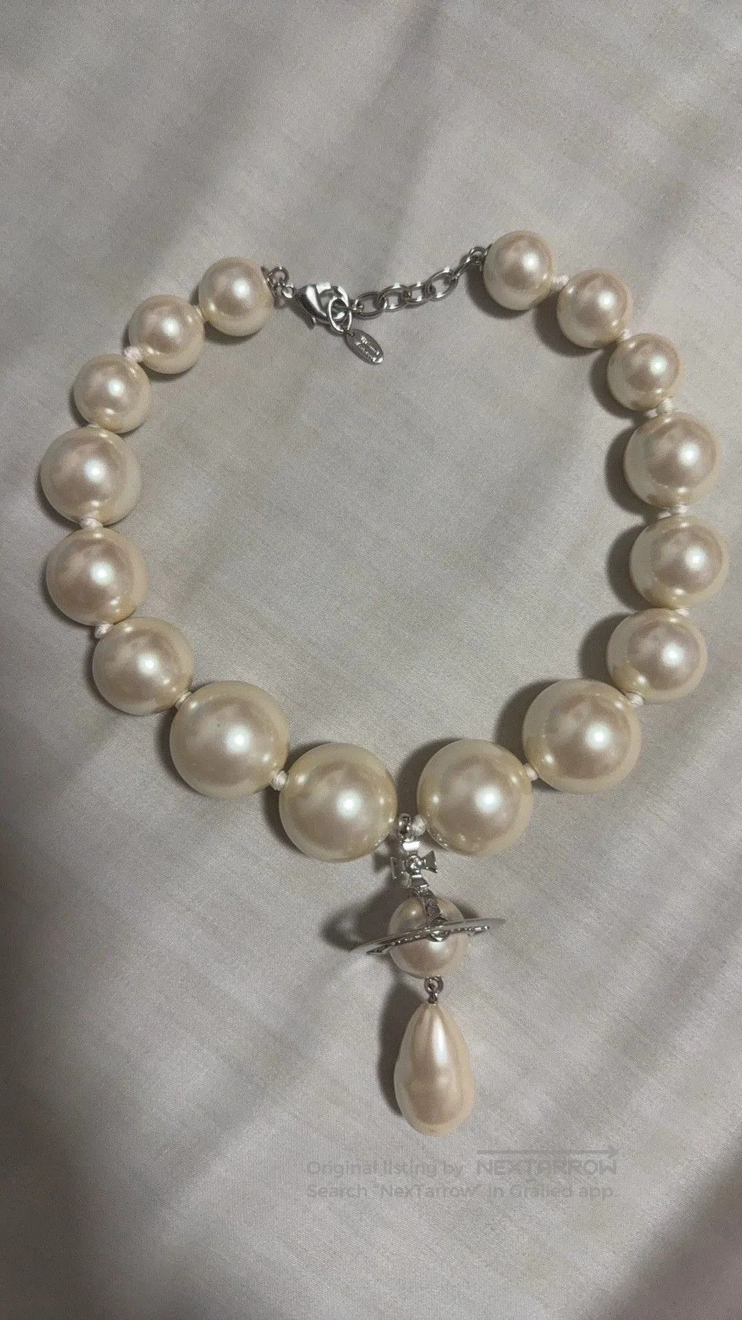 Chanel giant water drop pearl necklace. Size ONE SIZE - 1 Thumbnail