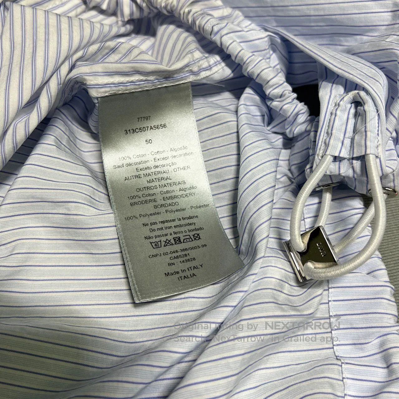 Dior Dior Striped Half-Zip Jacket Size 50. Size US M / EU 48-50 / 2 - 5 Thumbnail