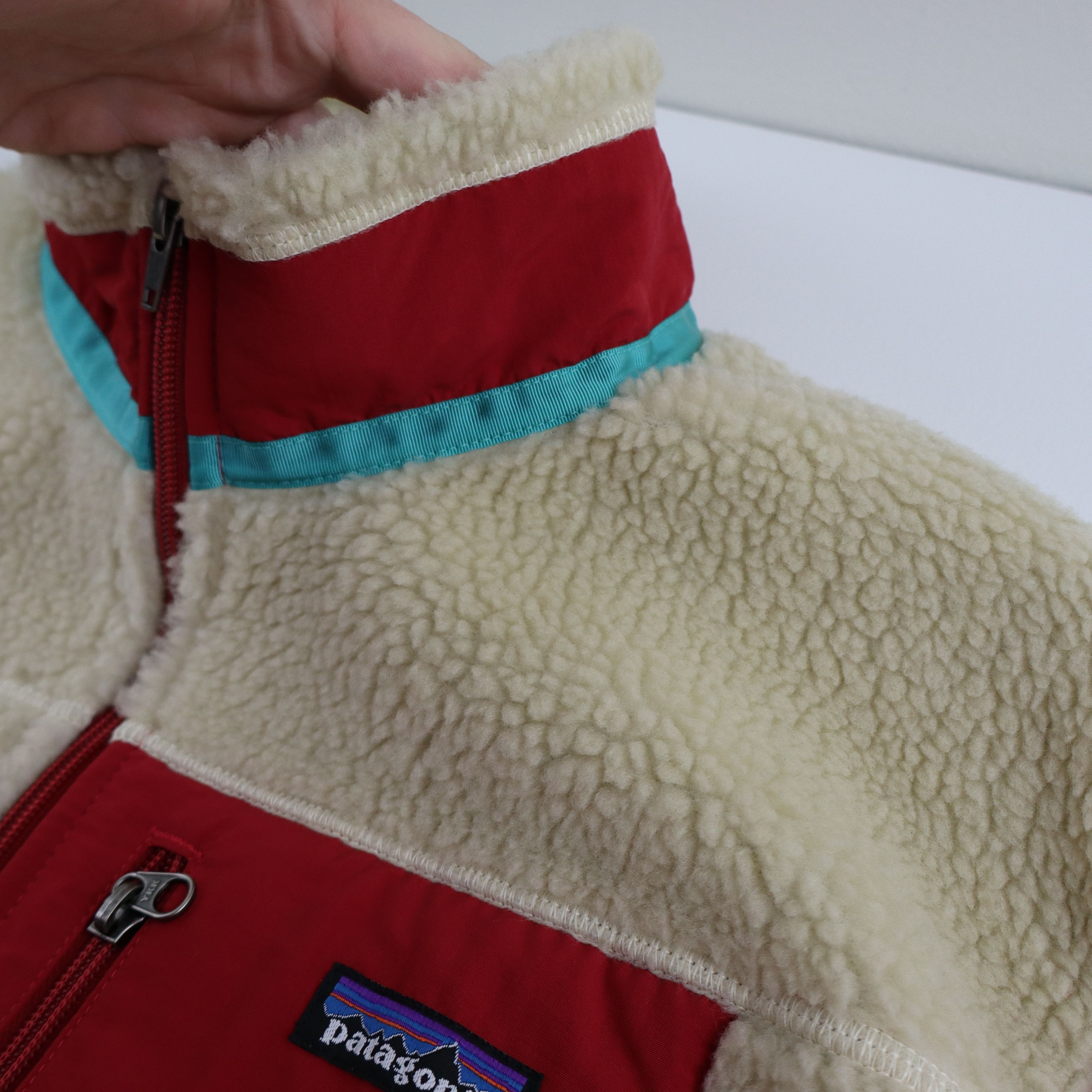 Carhartt × Patagonia × Supreme New Vintage Patagonia Deep Pile Retro X Fleece Vest Oatmeal Size US XL / EU 56 / 4 - 6 Thumbnail
