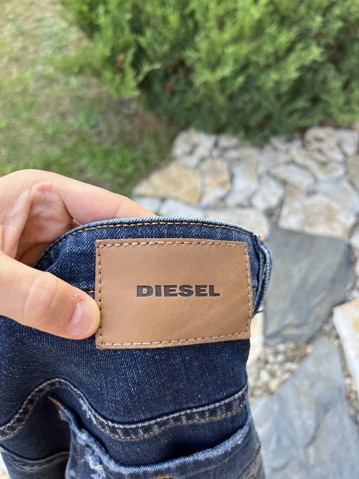 Diesel Diesel thommer distressed ripped jeans slim skinny pants Size US 32 / EU 48 - 20 Thumbnail