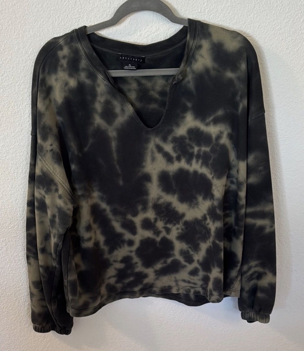 Other A new day Womens V Neck Tye Dye Sweater Size XL / US 12-14 / IT 48-50 - 1 Thumbnail