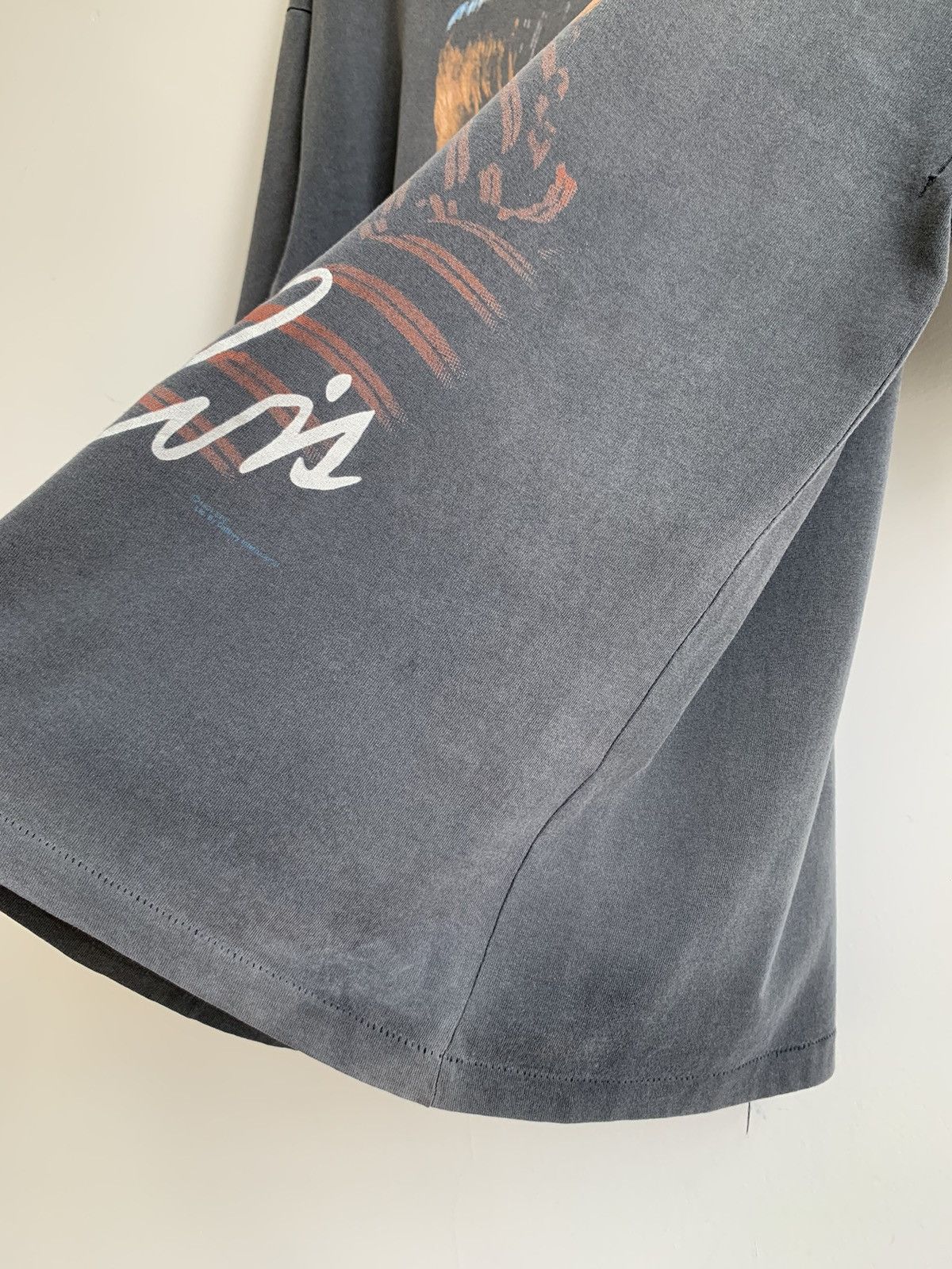 Band Tees Vintage 90s Elvis Presley Distressed Shirt Size US L / EU 52-54 / 3 - 14 Thumbnail