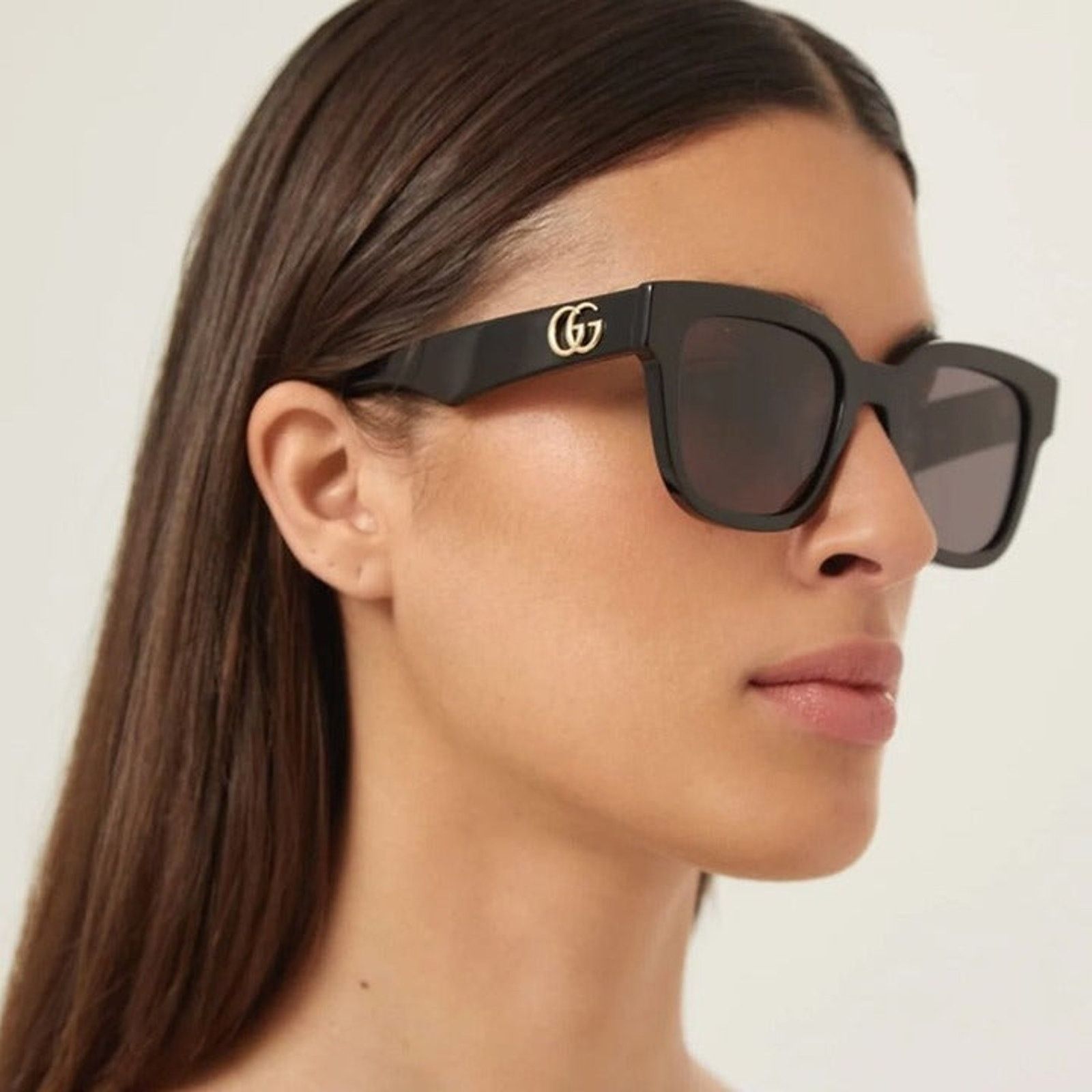 Gucci Gucci GG0034SN-001-54 54 New Sunglasses Size ONE SIZE - 3 Thumbnail