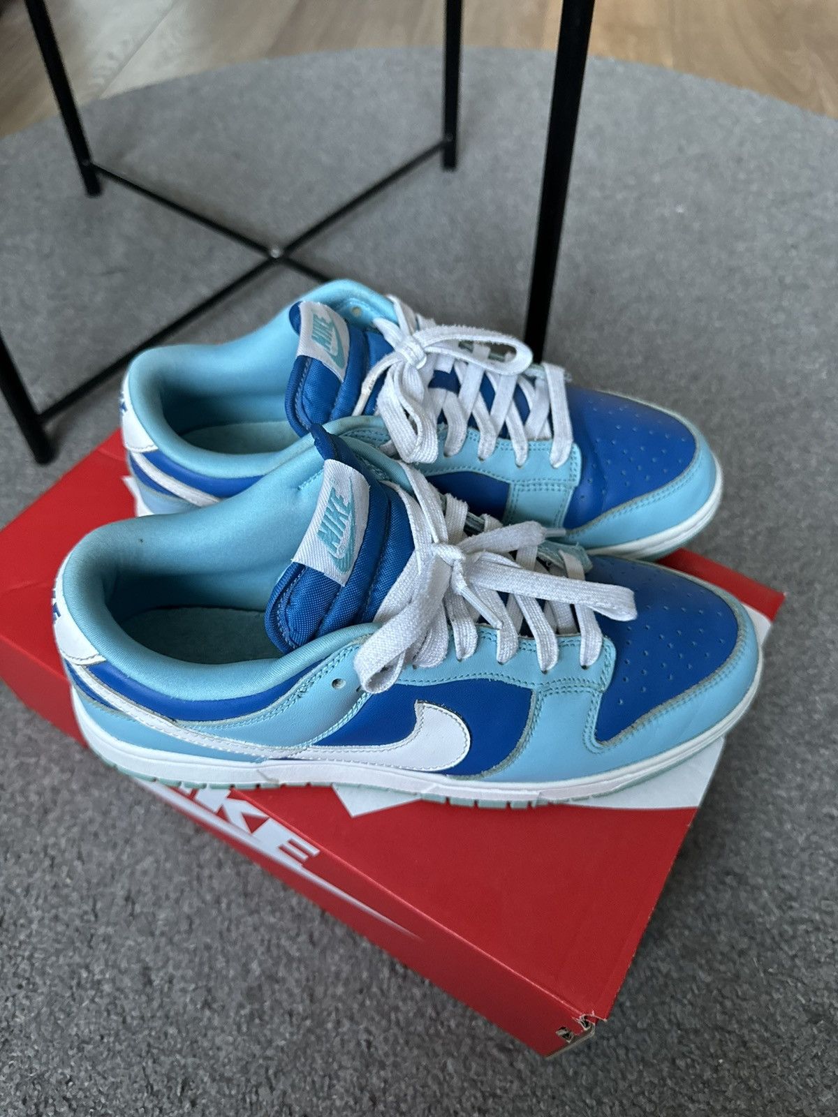 Flight Club Nike Dunk Low “Argon Blue Flash” Size US 7 / EU 40 - 4 Thumbnail