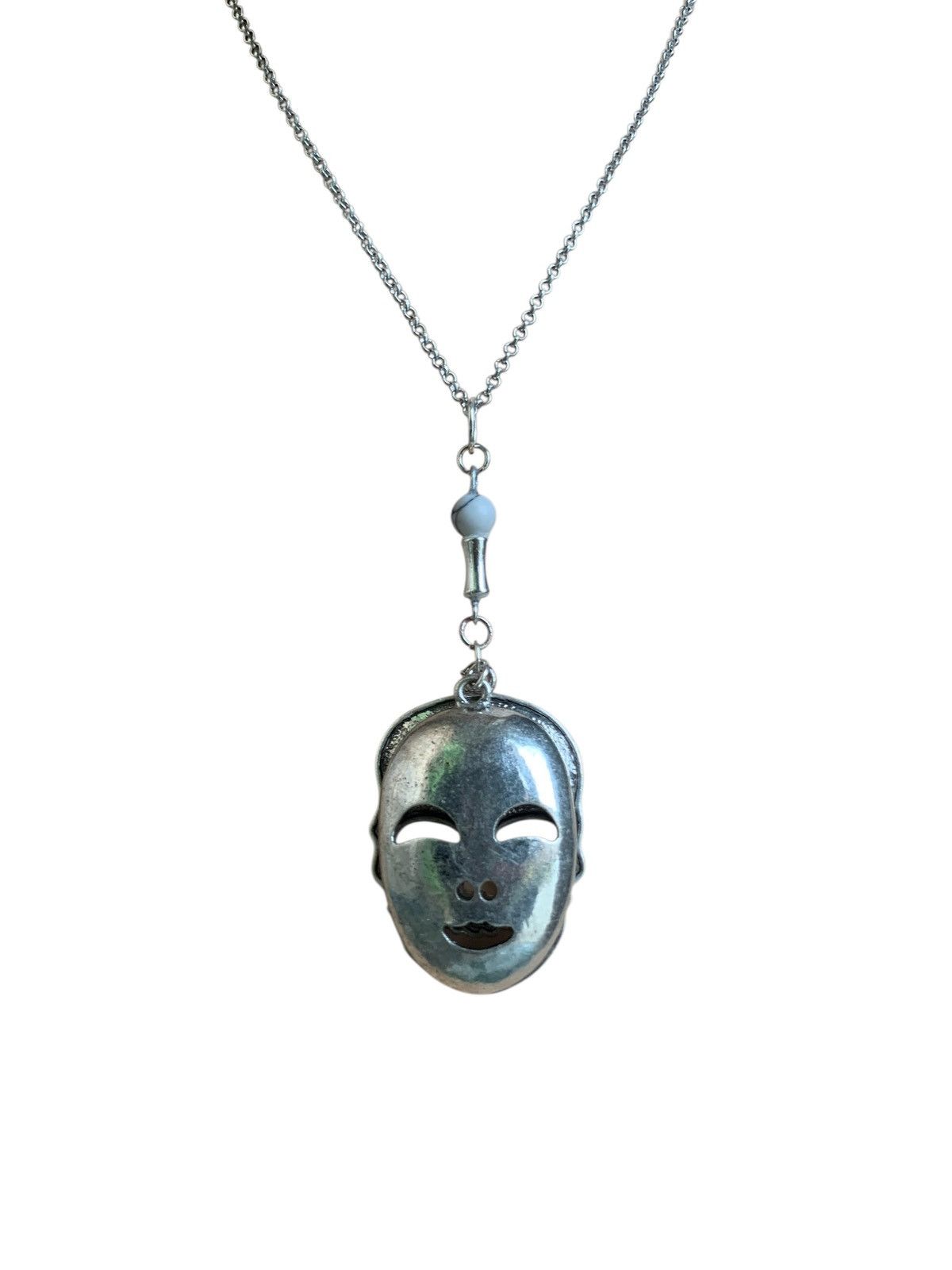 Japanese Brand Custom Rare And Unique 2 Masks Mirthrot Real White Turquoise Size ONE SIZE - 12 Thumbnail