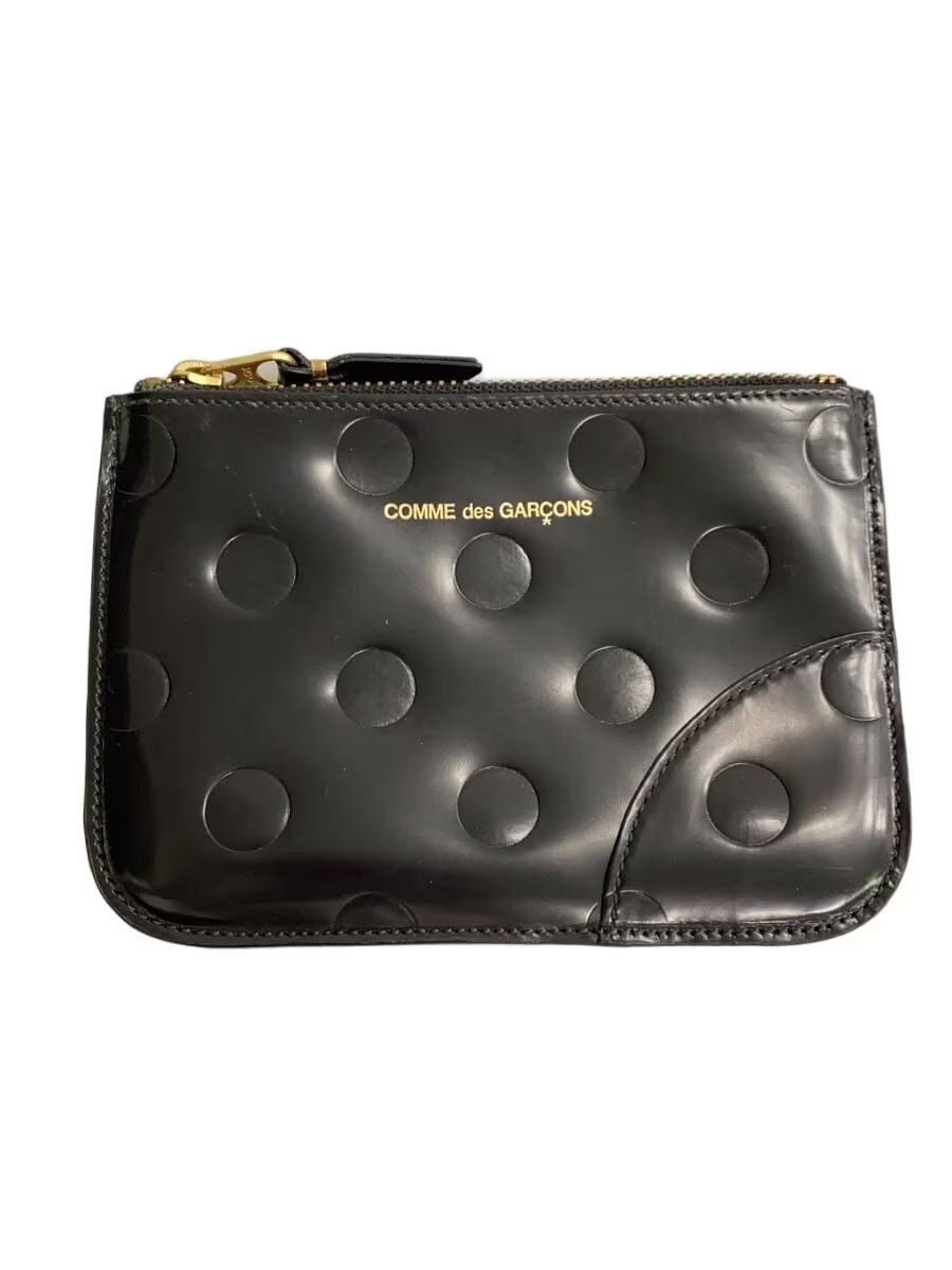 Comme des Garcons Polka Dot Patter Leather Zip Wallet Size ONE SIZE - 1 Thumbnail