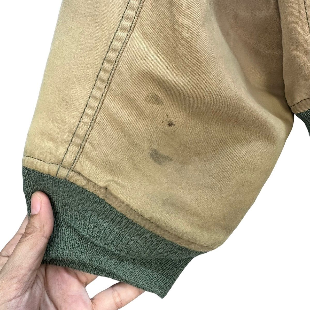 Avirex TRASHED🔥 87's AVIREX TYPE B15 FLIGHT JACKET #7706-166 Size US L / EU 52-54 / 3 - 22 Thumbnail