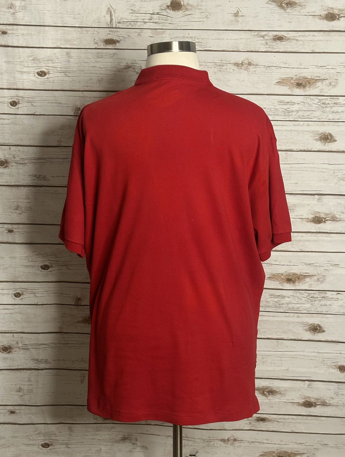 Polo Ralph Lauren Vintage Polo Ralph Lauren red short sleeve polo shirt XL Size US XL / EU 56 / 4 - 6 Thumbnail