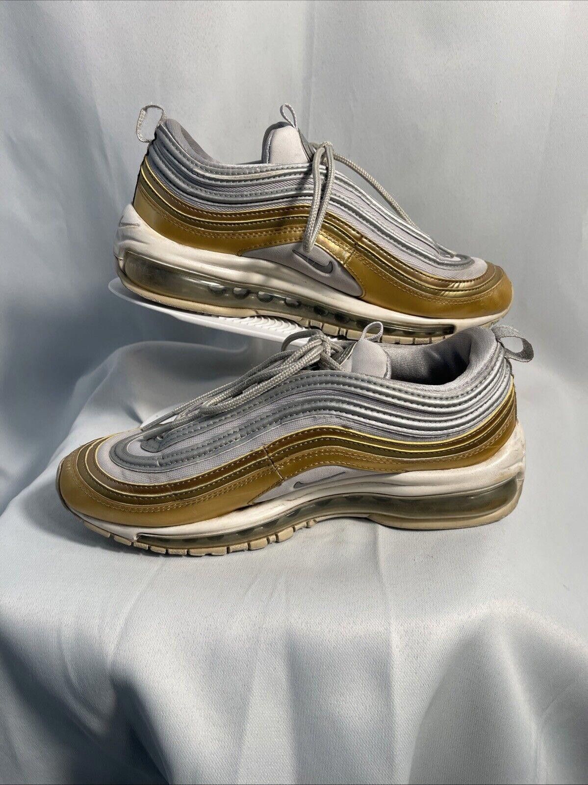 Nike Size 8- Nike Air Max 97 Metallic Gold 2018 - AQ4137-00 Size US 8 / IT 38 - 1 Thumbnail