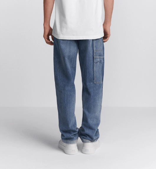 Dior o1w1db11225 493D18 Carpenter Jeans in Blue Size US 36 / EU 52 - 6 Thumbnail