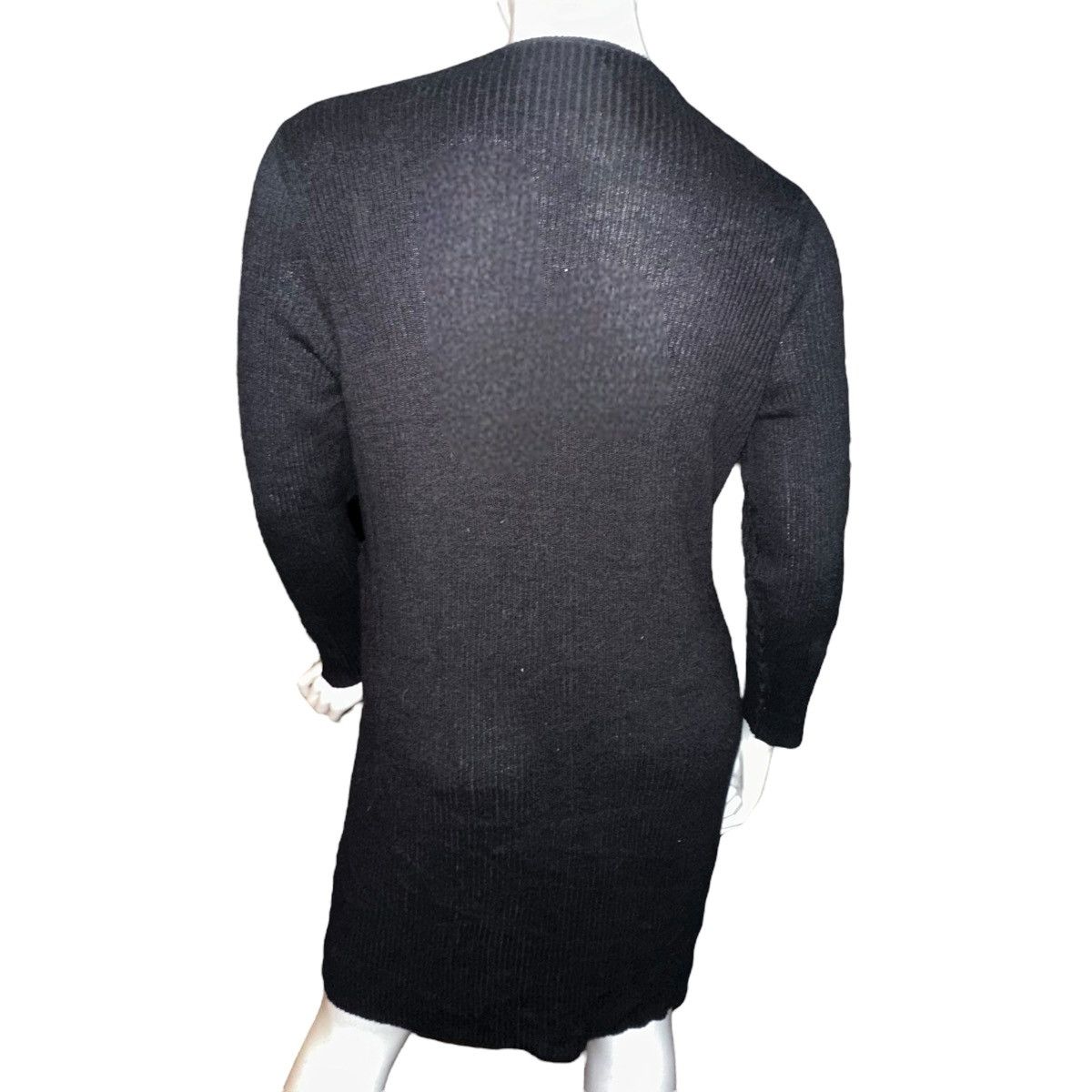 Lord & Taylor Lord & Taylor ribbed V neck buttoned duster cardigan Size XXL / US 16-18 / IT 52-54 - 4 Thumbnail